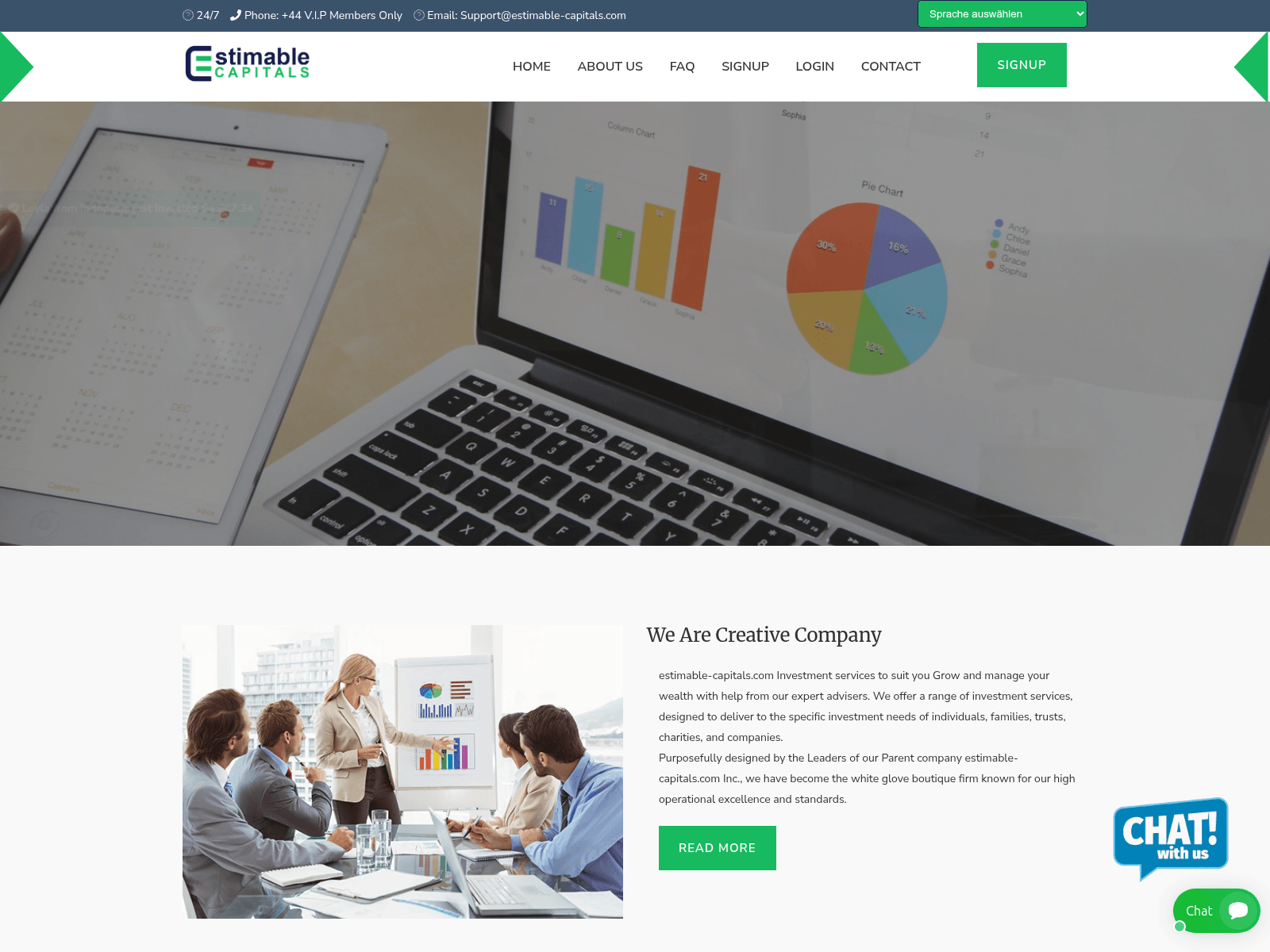 Знімок екрана estimable-capitals.com