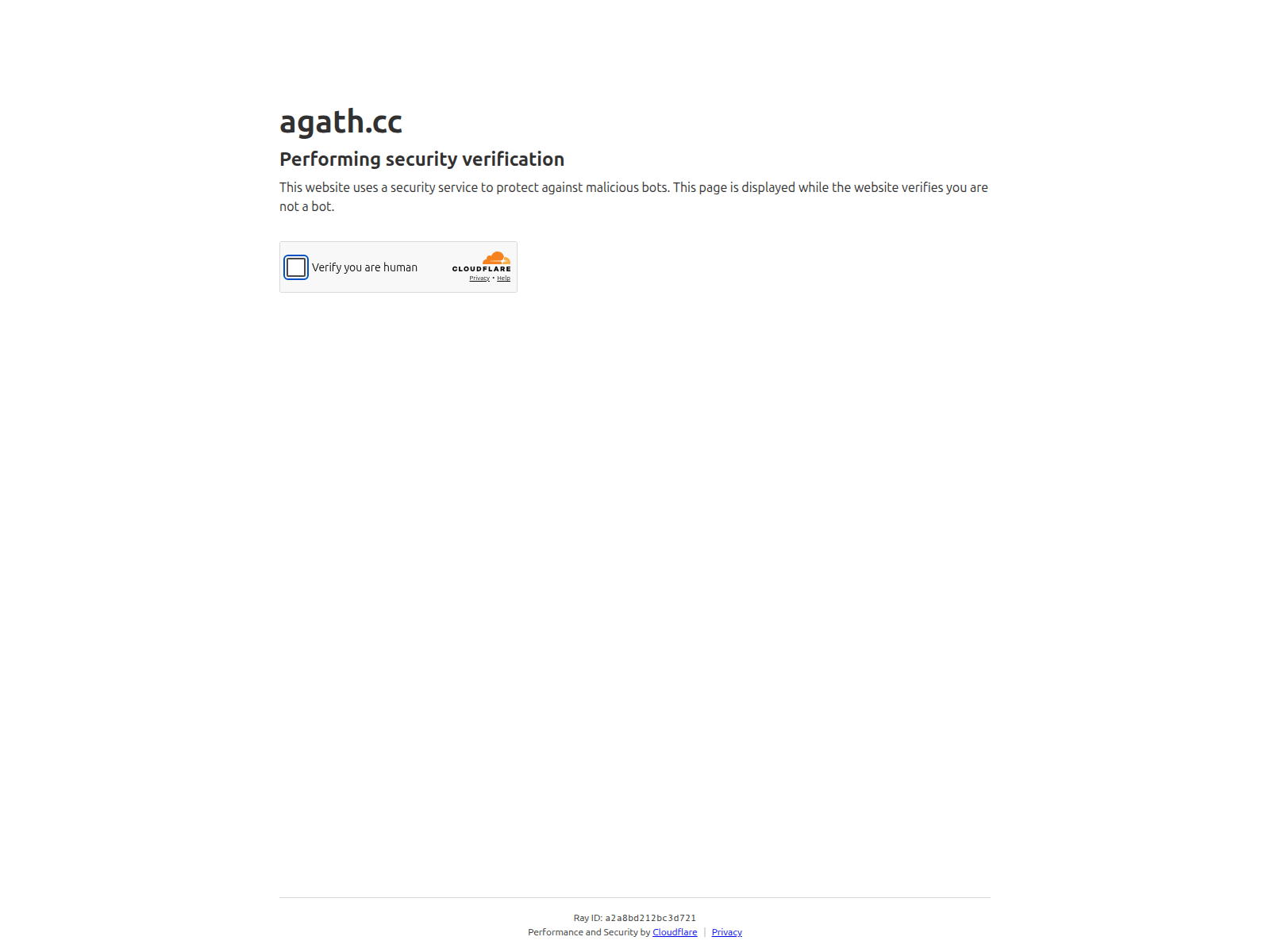 Screenshot of agath.cc