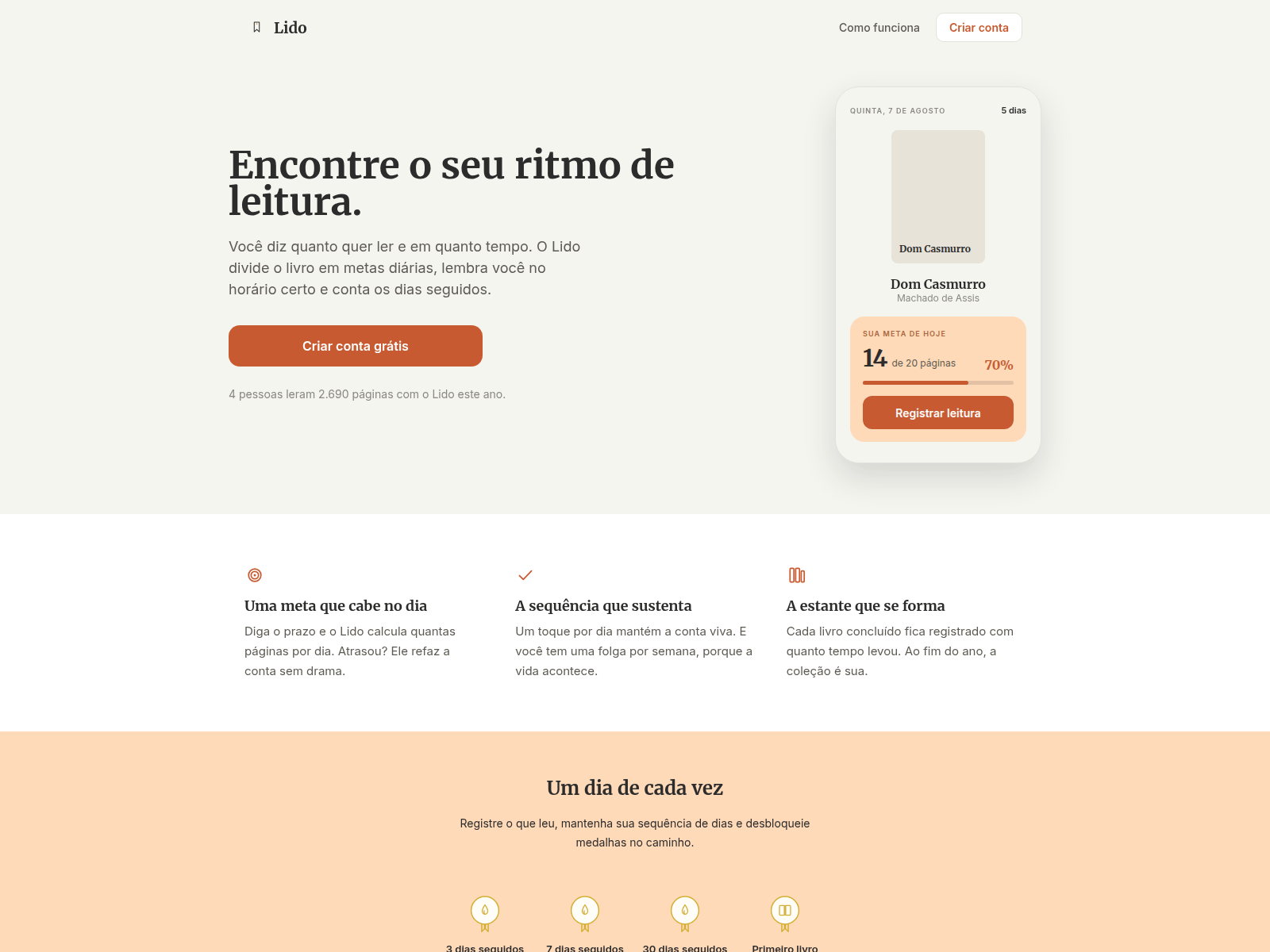 Screenshot of lido.app.br