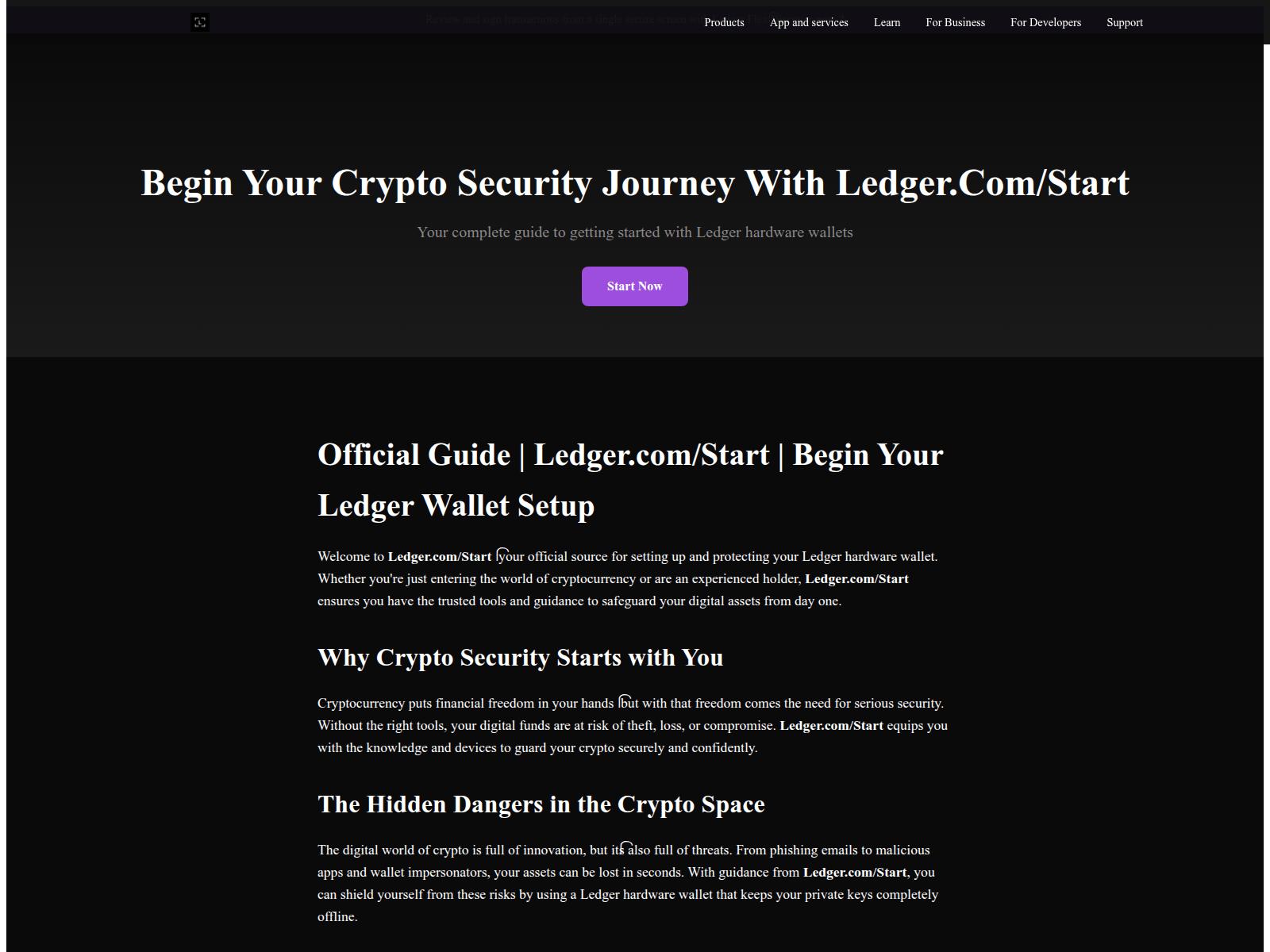 Screenshot of ledgerlive-eng.netlify.app