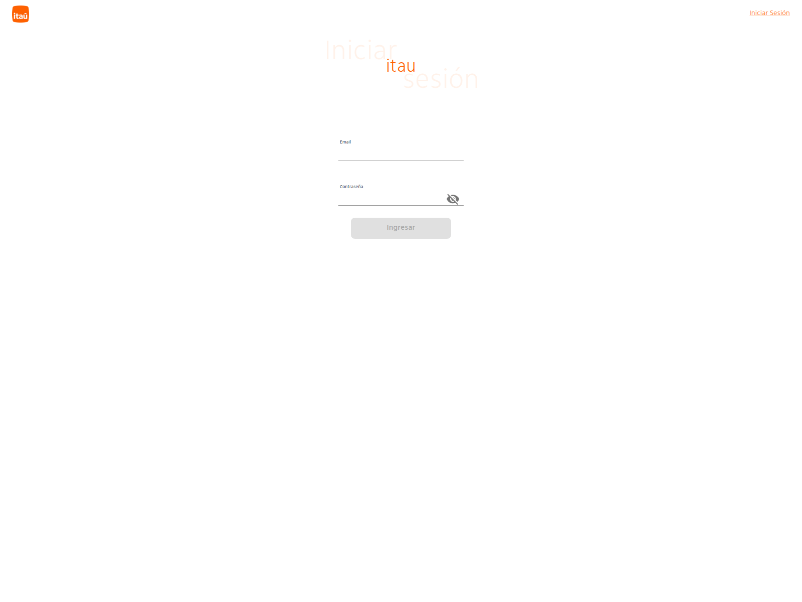 Screenshot of app.fingo-itau-development.com