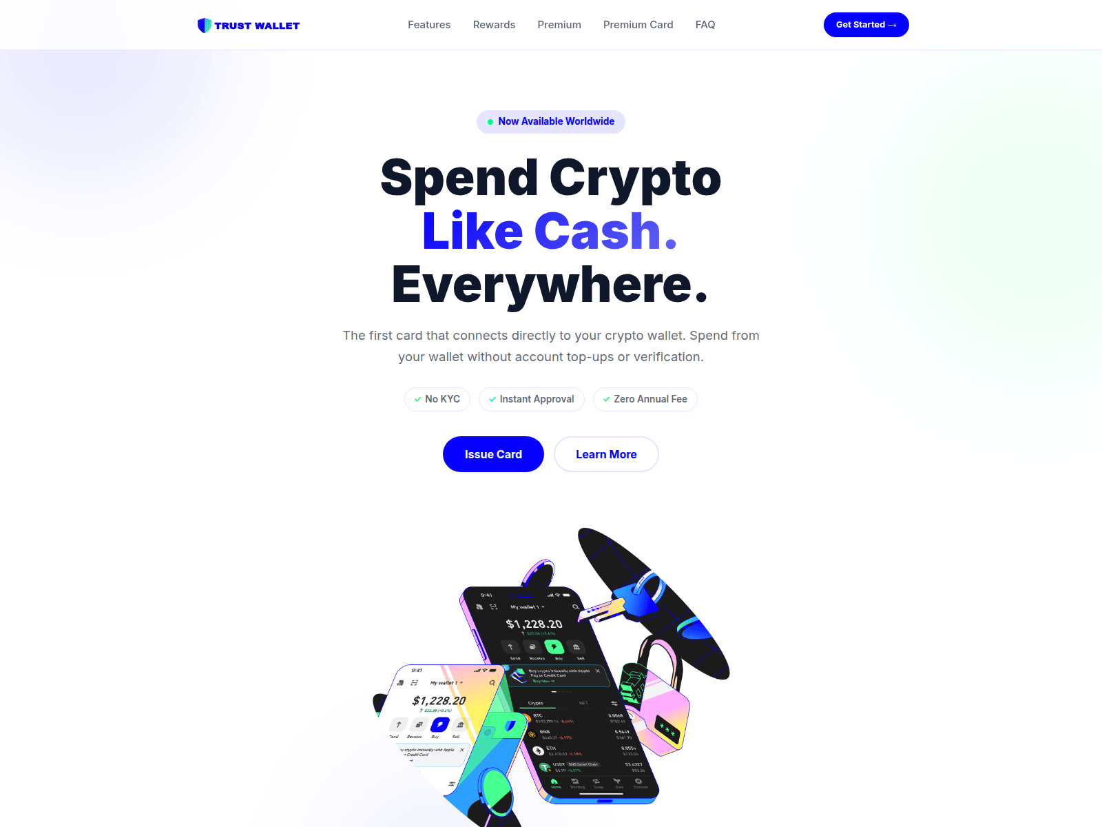 Screenshot of trustcreditcards.is