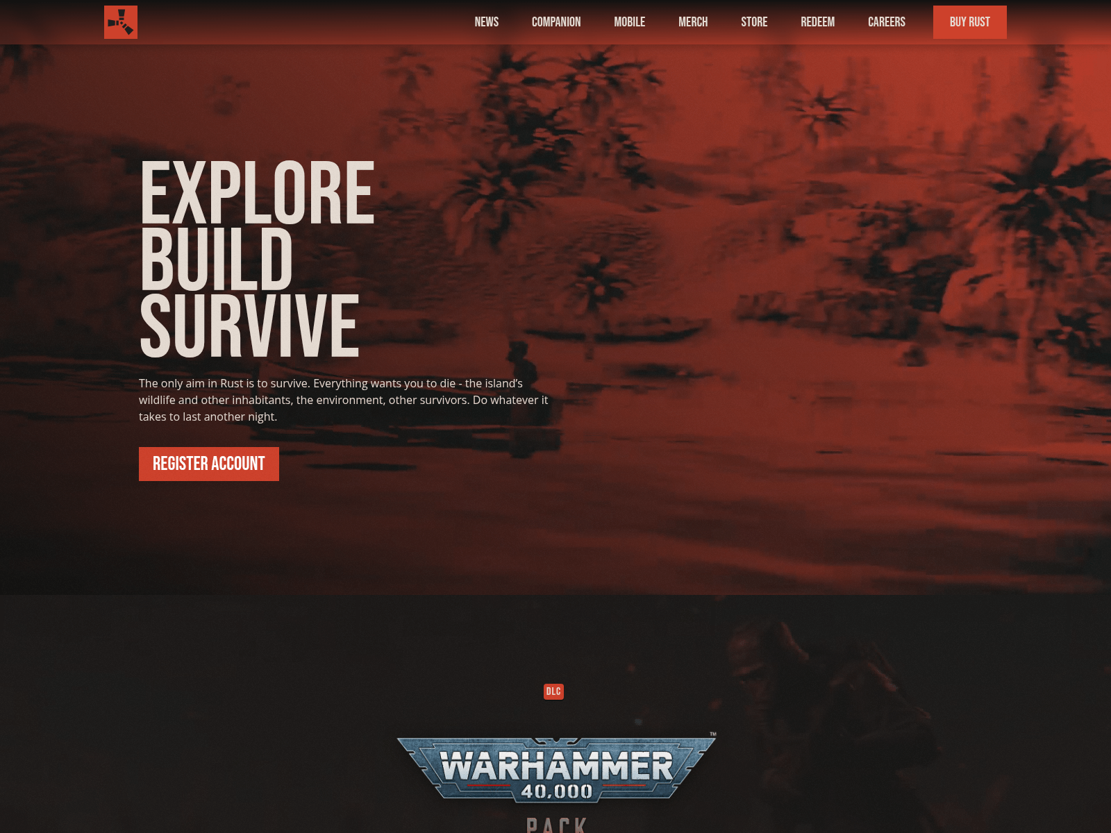 Screenshot of rust.connecting-plus.digital