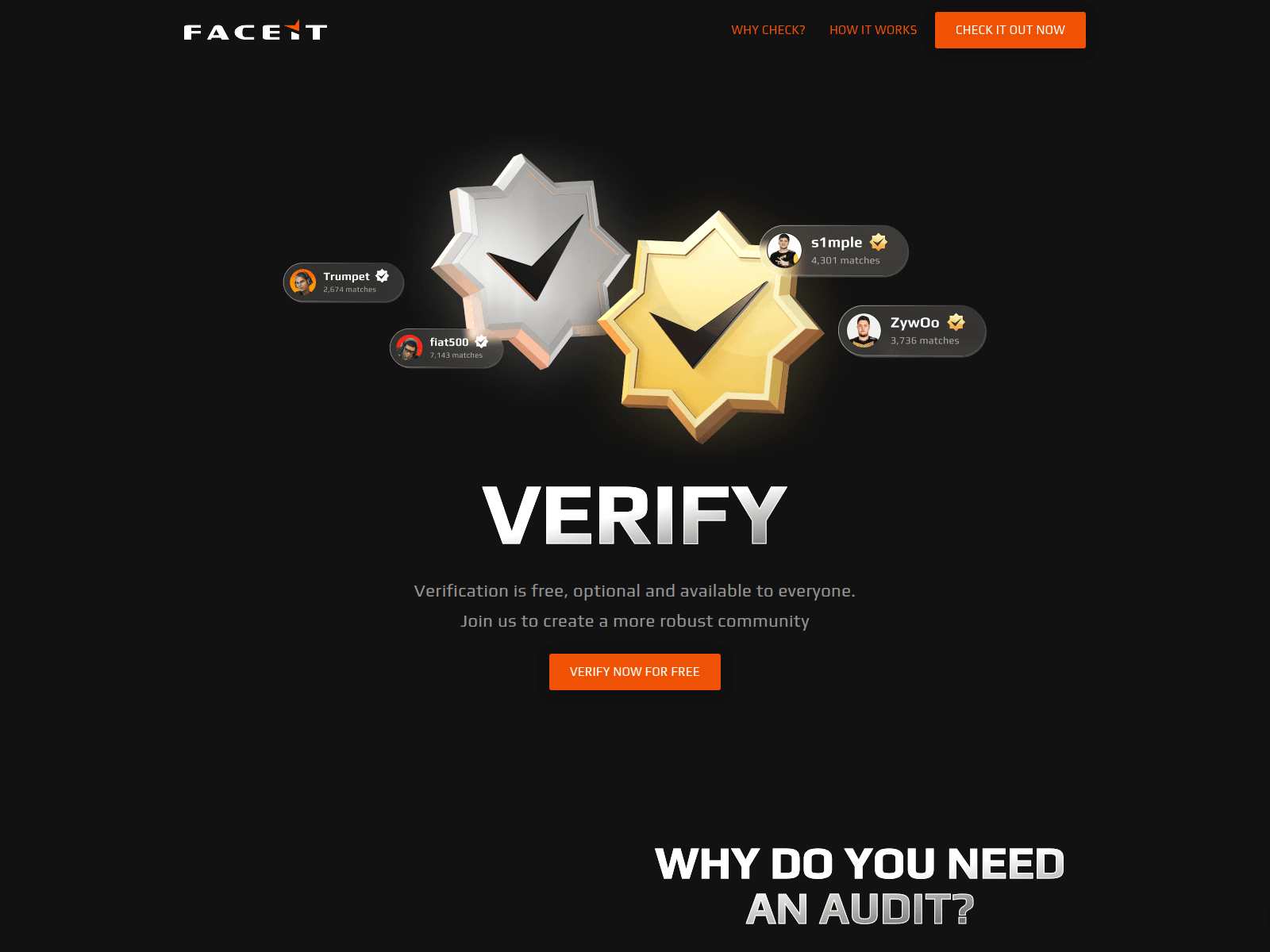 Screenshot of joinfaceit.club