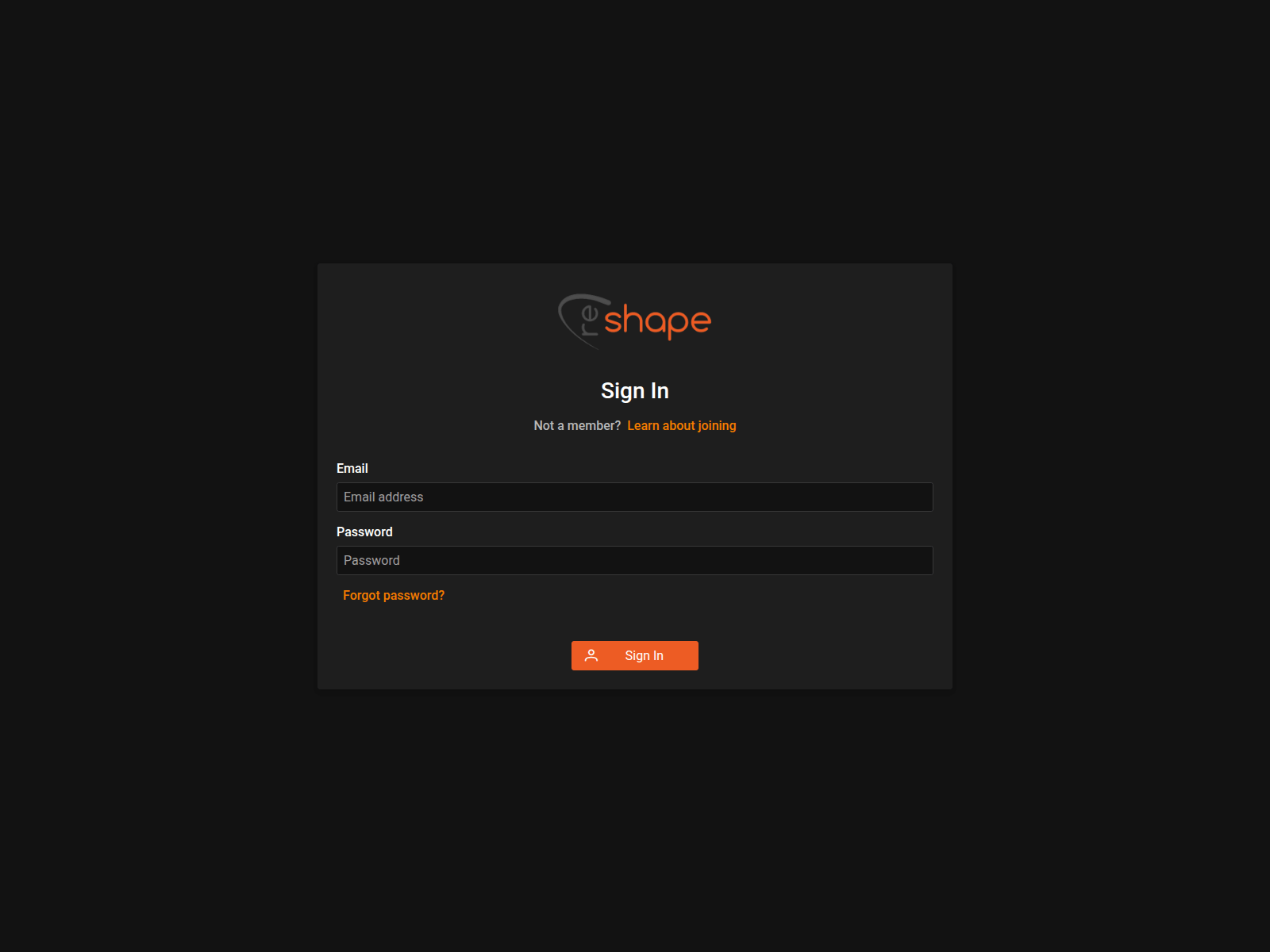 Screenshot von app.reshapeclub.com