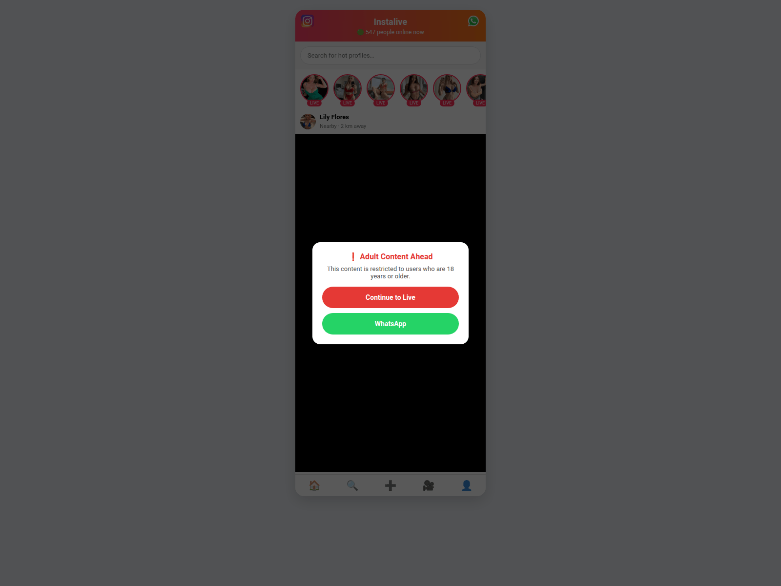 Screenshot of whatsapp442.pages.dev