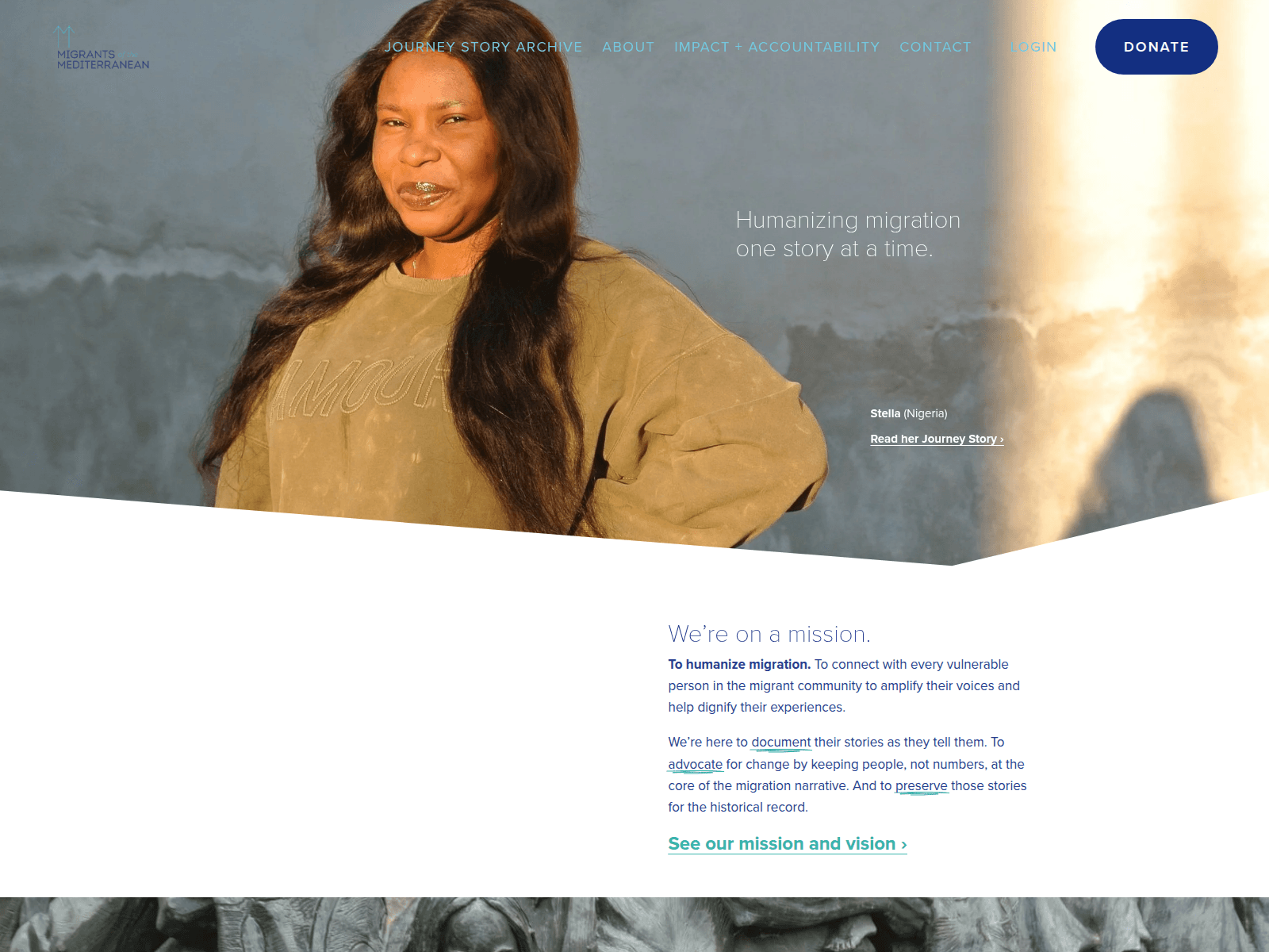 Screenshot of migrantsofthemed.com