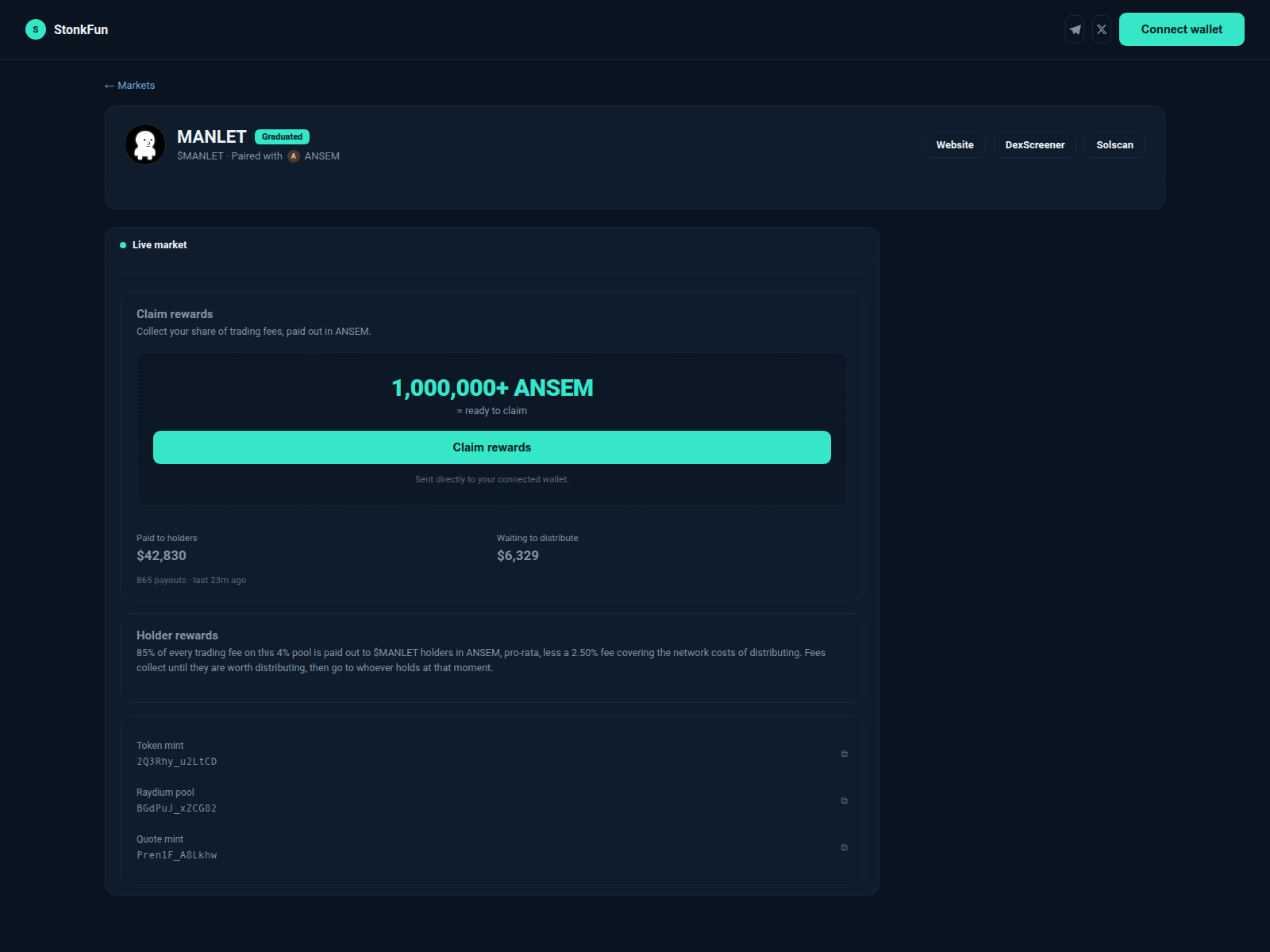Screenshot of manlet.netlify.app