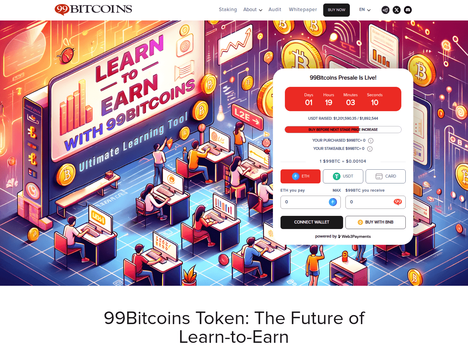 [Ekran görüntüsü] presale99bitcoins.pages.dev