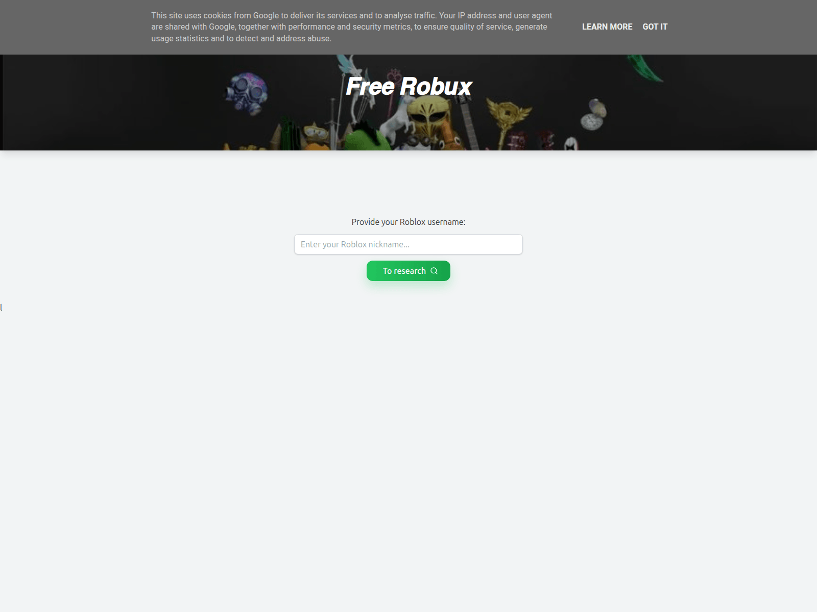 Screenshot of rbxlives.blogspot.com