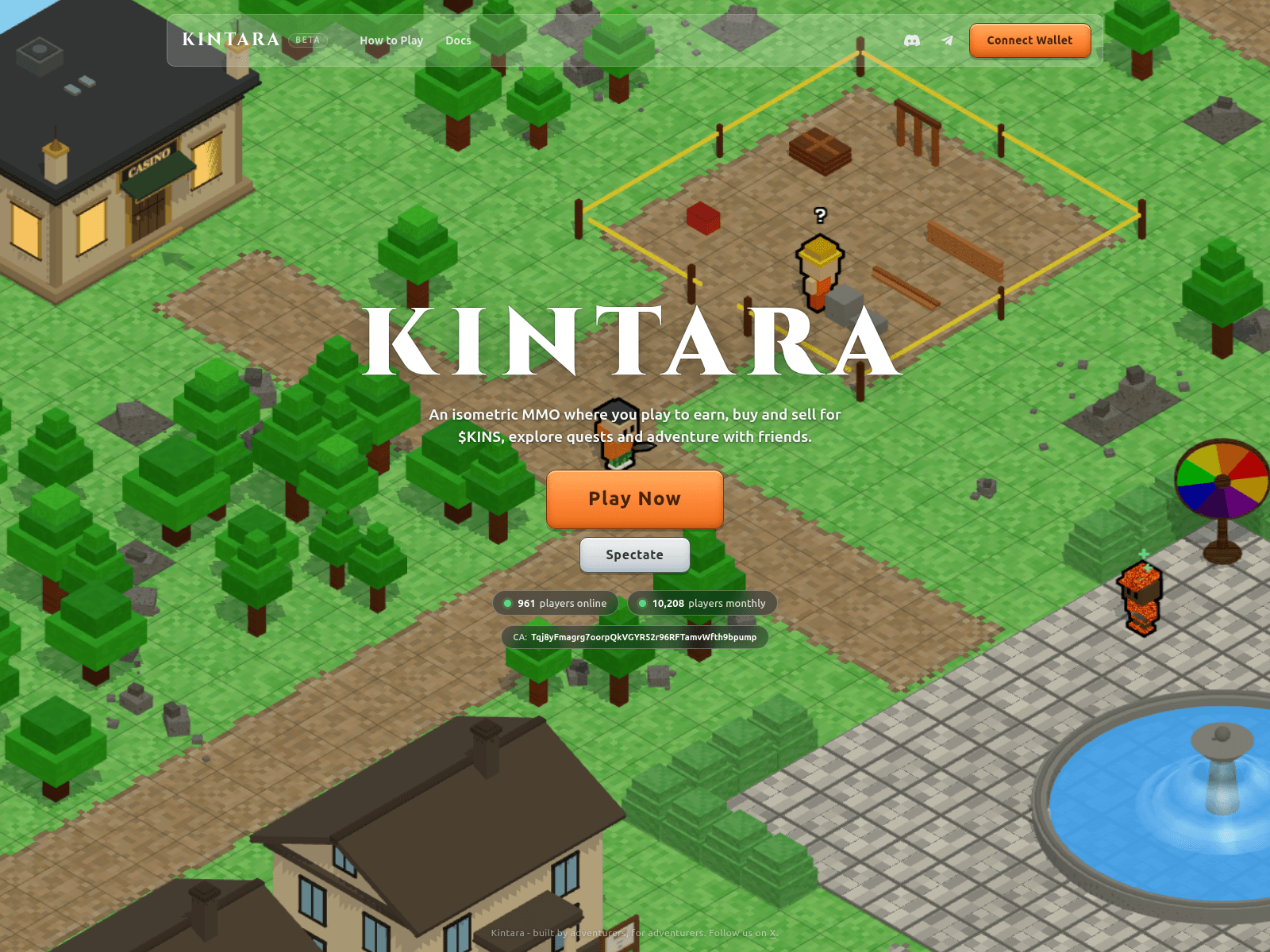 Screenshot of kintaraplay.cc