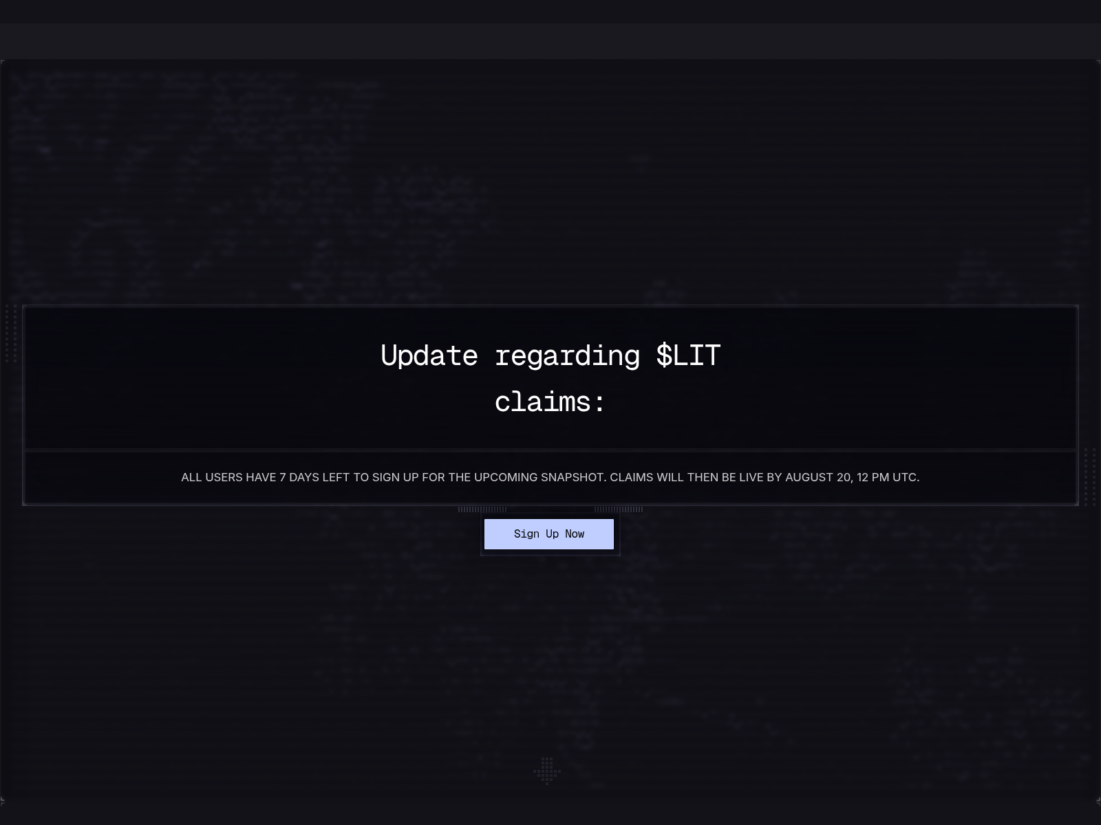 Screenshot of x6l6b7glj5ssjcauwdbumw5svdfkwmdujlvylcbgfbi53gph7gla.arweave.net