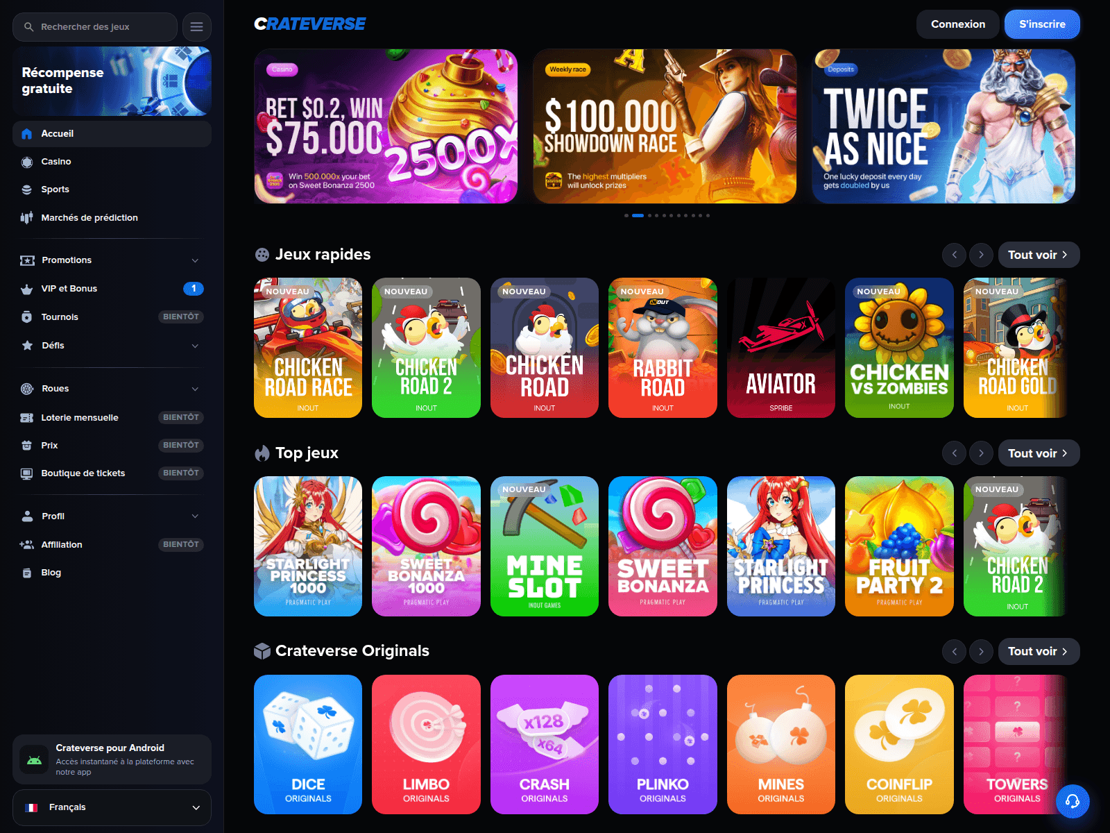 Screenshot of crateverse.club
