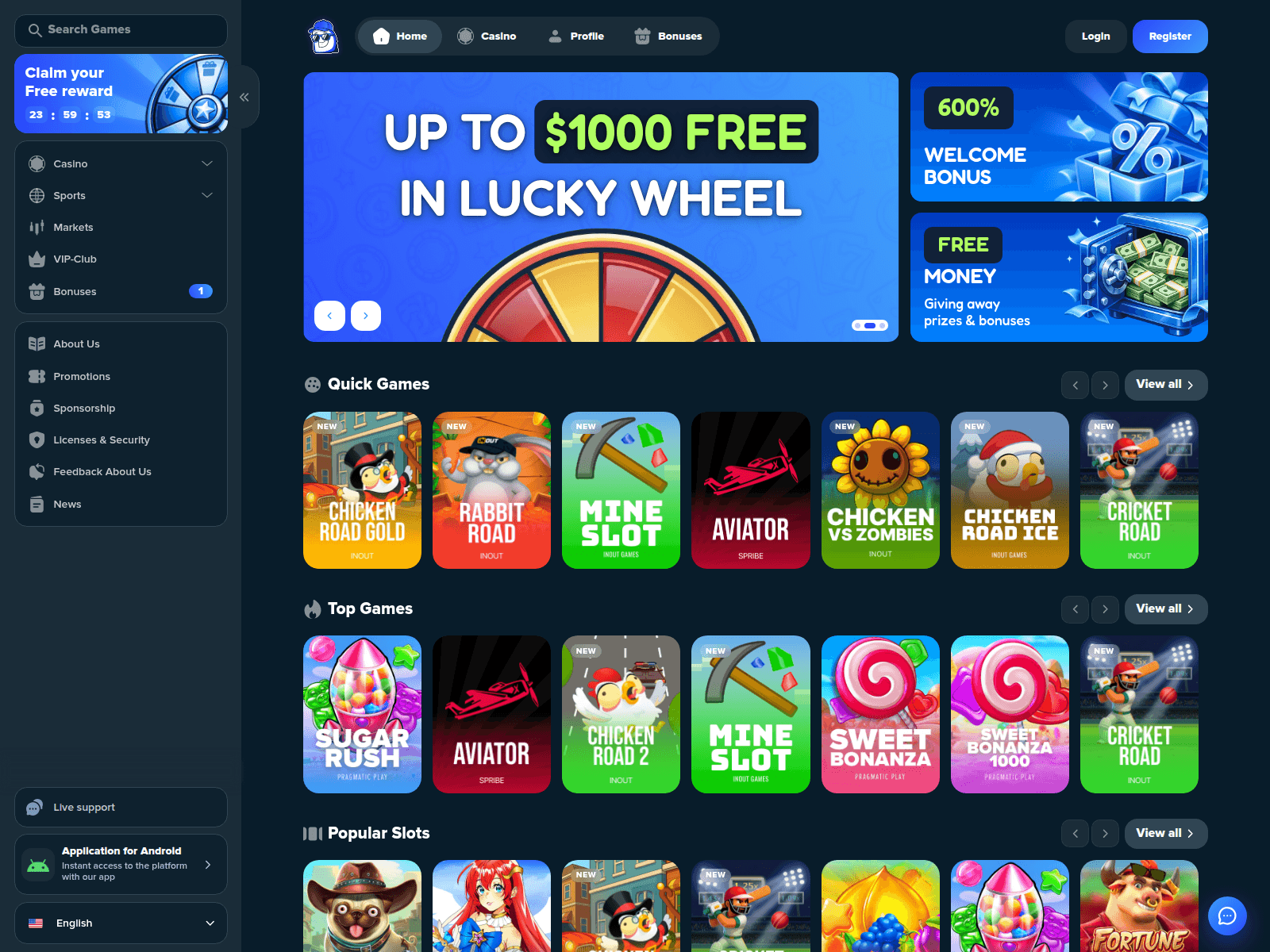 Screenshot of jackpotia.click