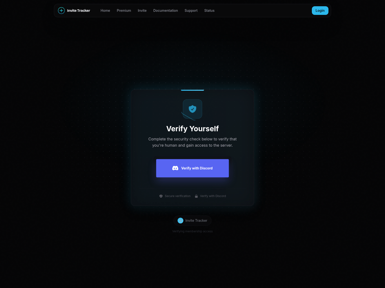 Screenshot of invite-tracker.co