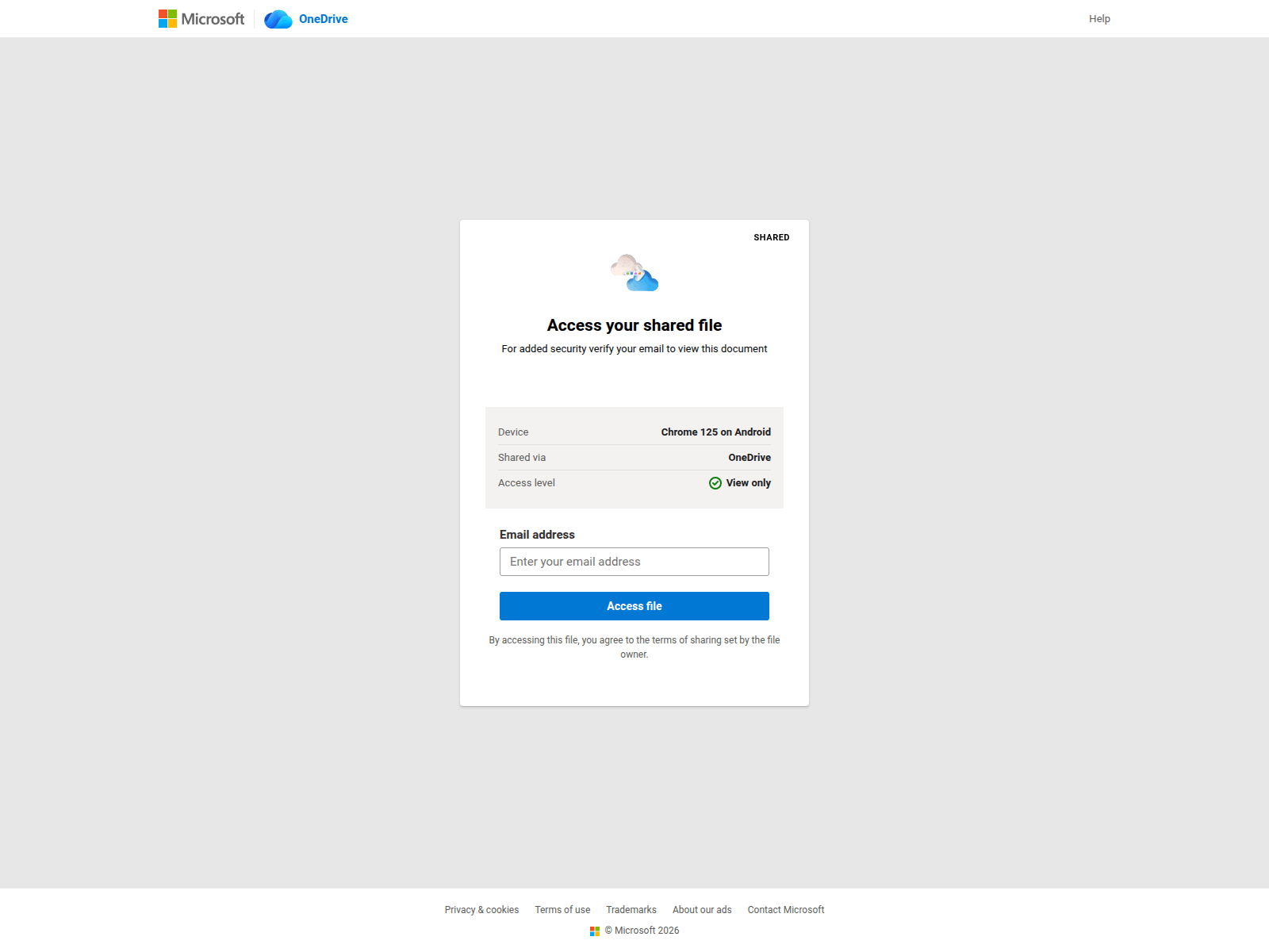 Screenshot of variousoffers.xyz