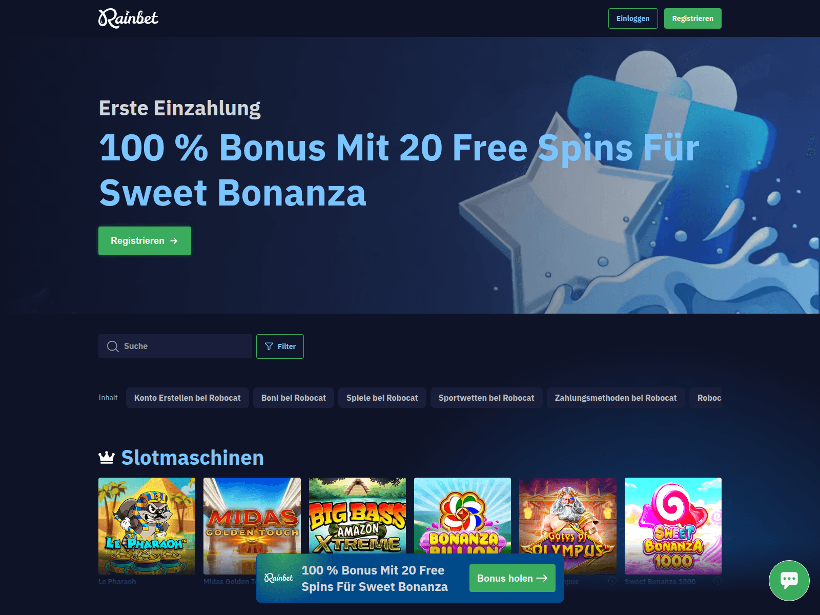 Screenshot of rainbet7.eu.com