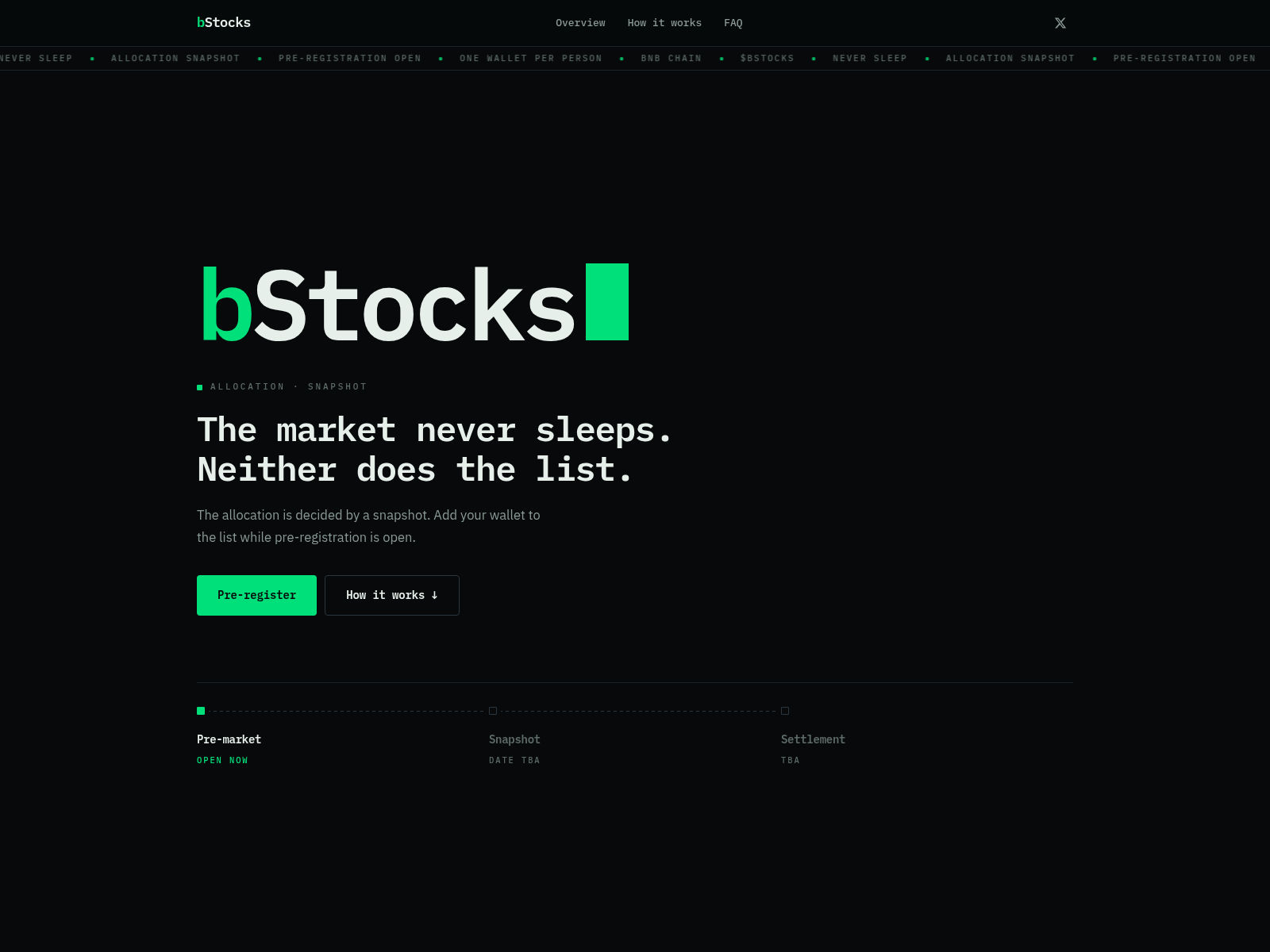 Screenshot of bstocks.netlify.app