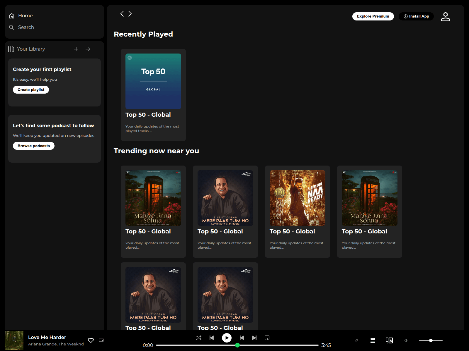 Screenshot of iambasicallysania.github.io