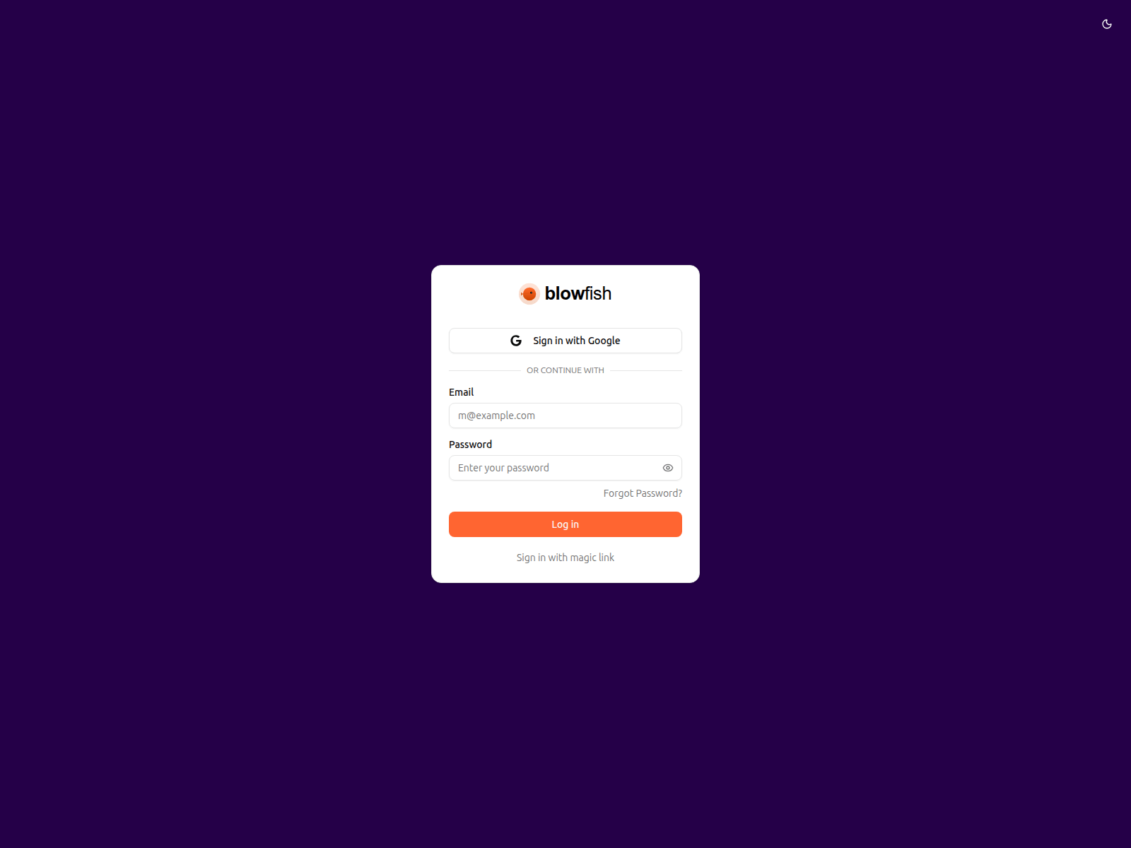 Screenshot of blowfish.alodev.org