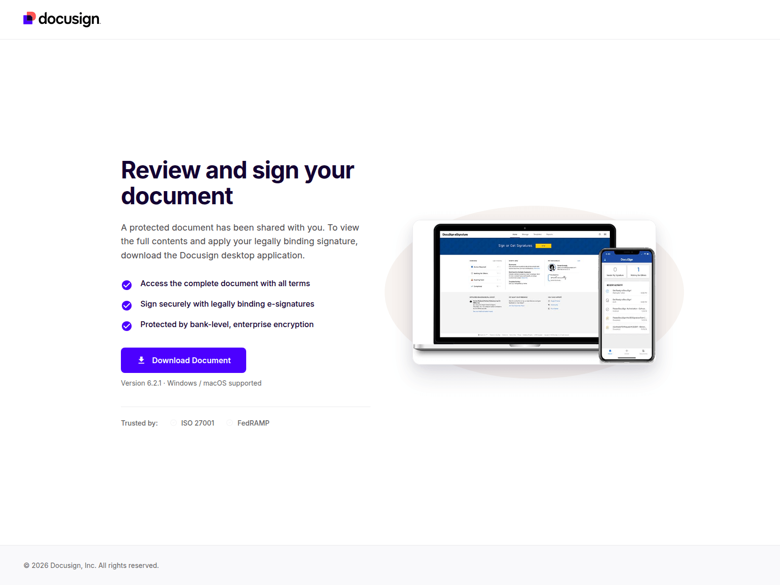 Screenshot of grvtdocusignsetup.icu