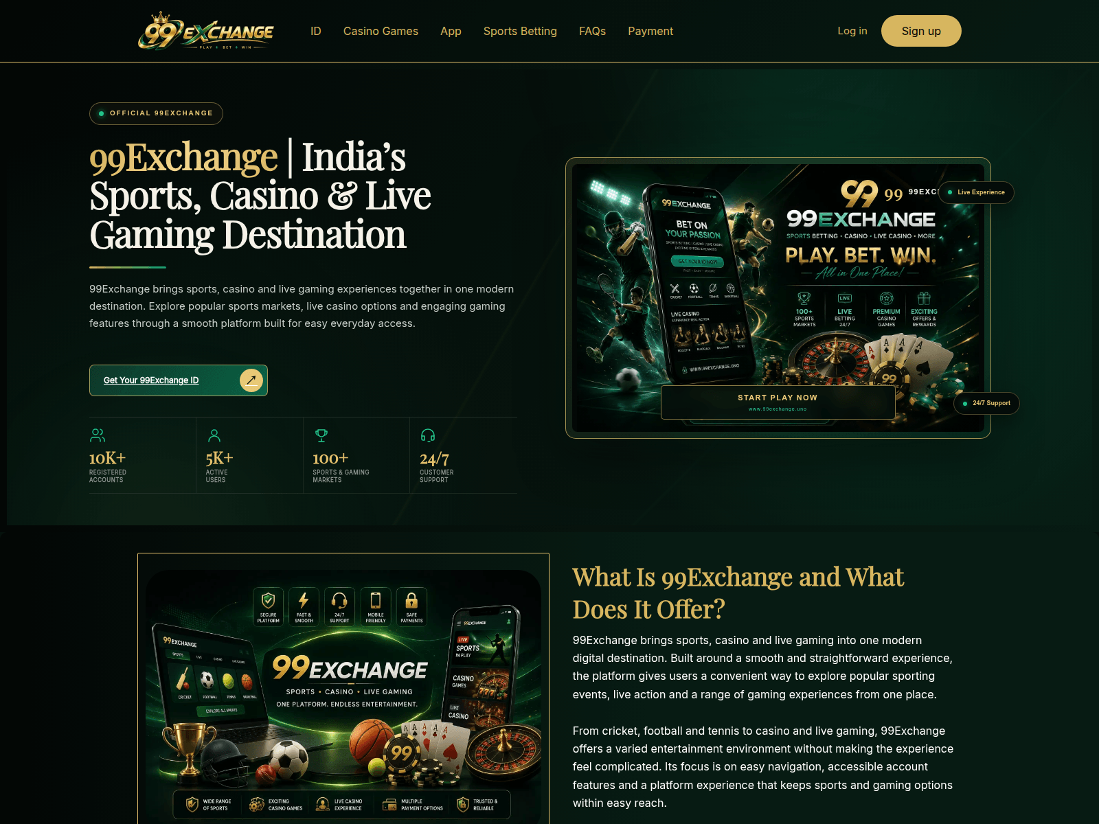 Screenshot of 99exchange.uno