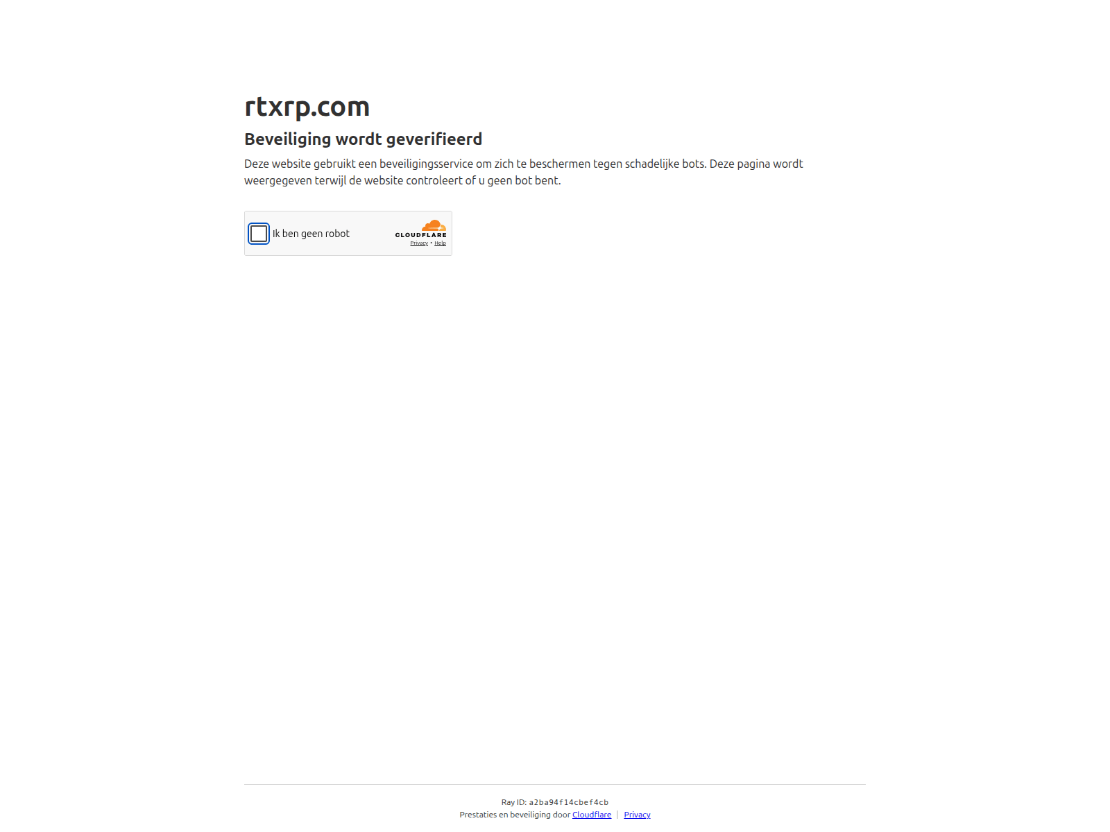 Screenshot of rtxrp.com