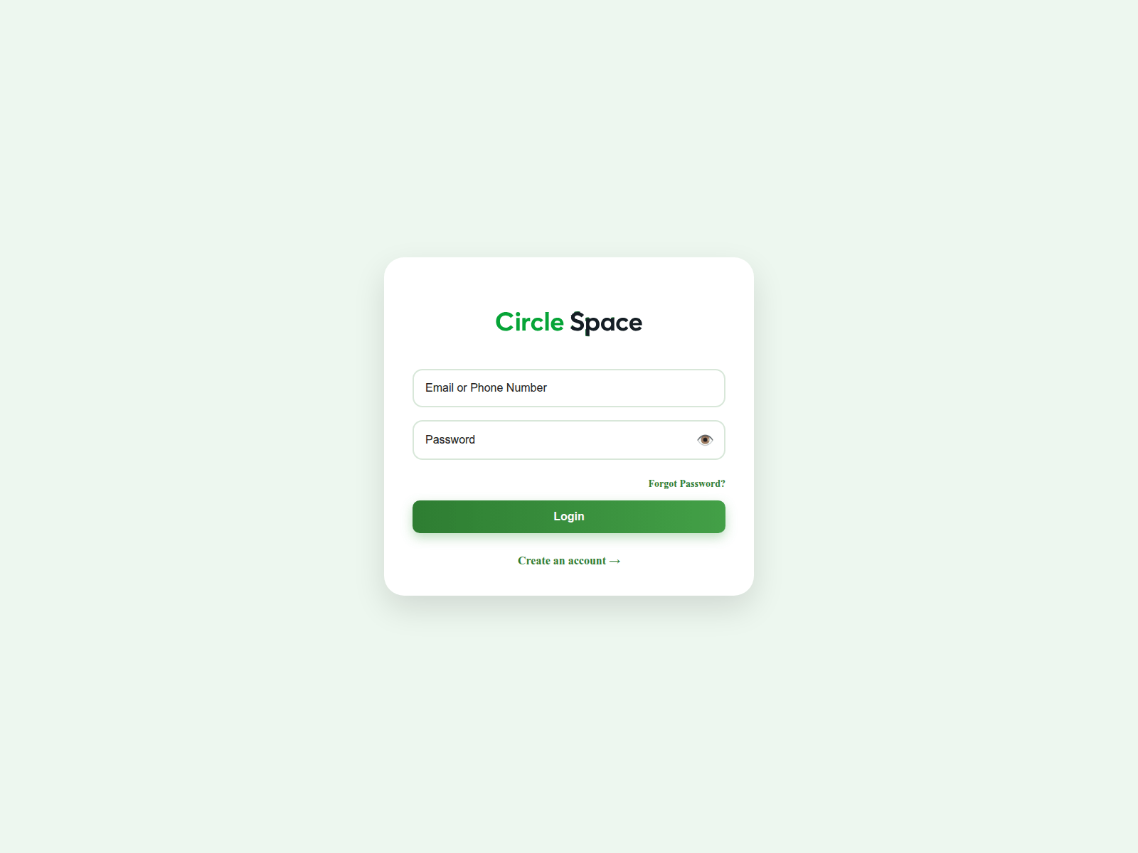 Screenshot of circlespace.am