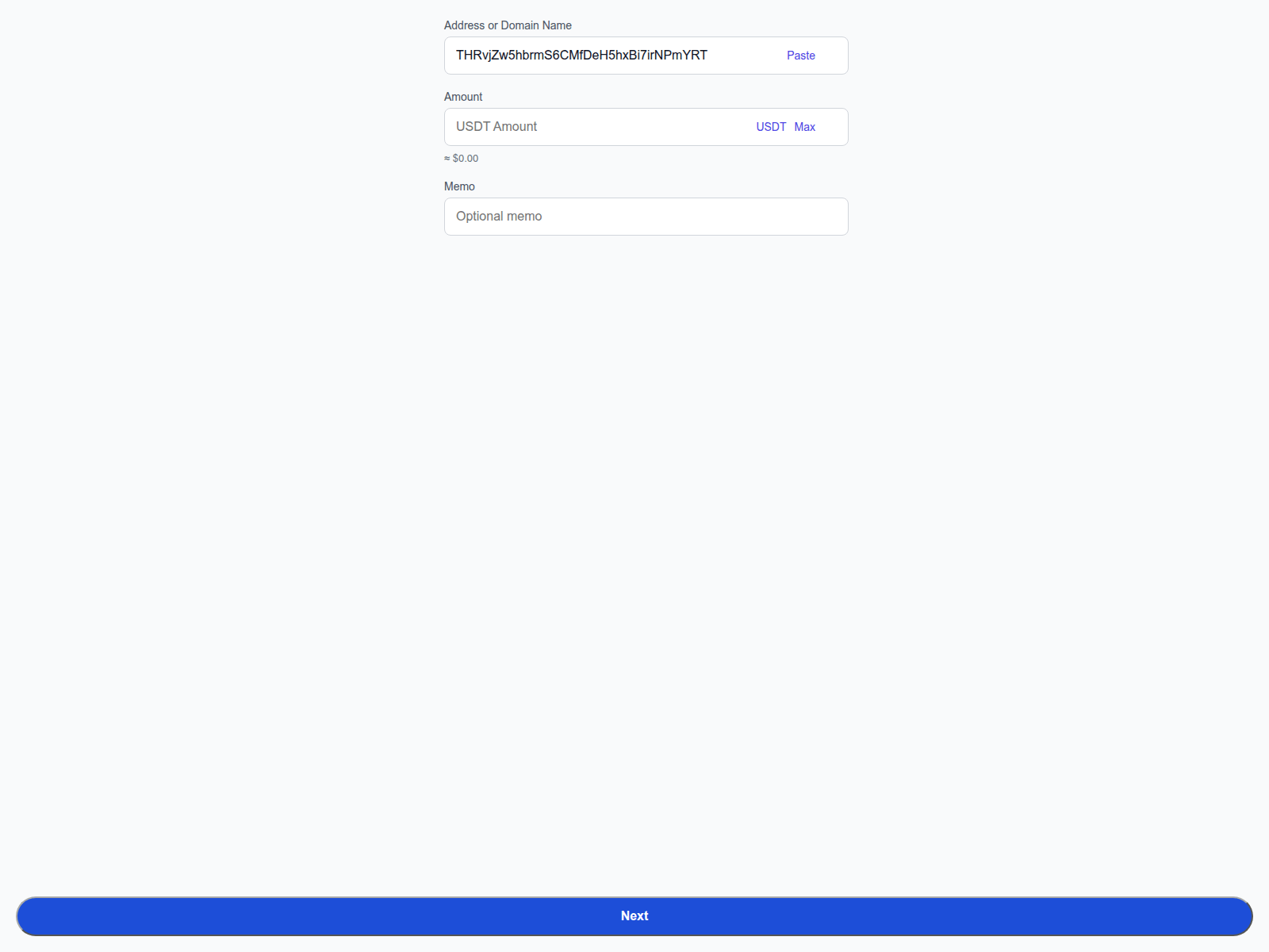 Screenshot of trusttronsethqr.pages.dev