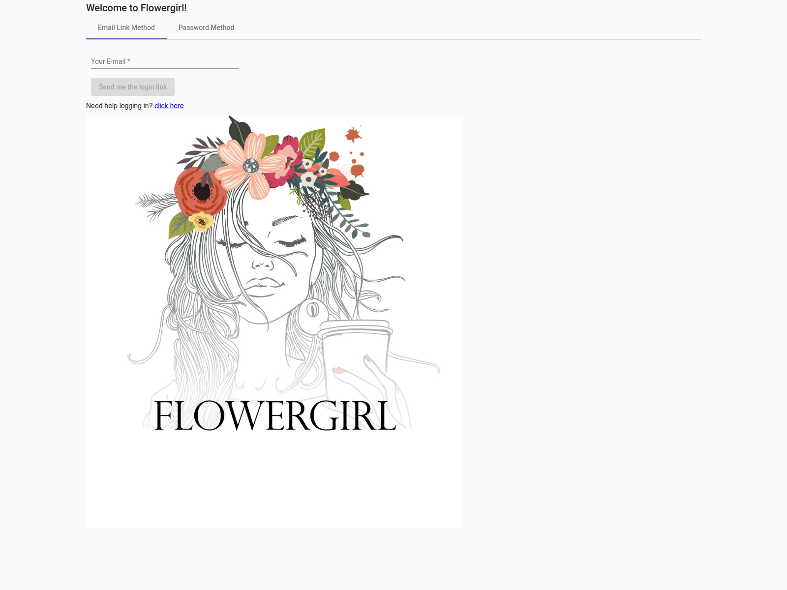 Screenshot von flowergirl.makehappymemories.com