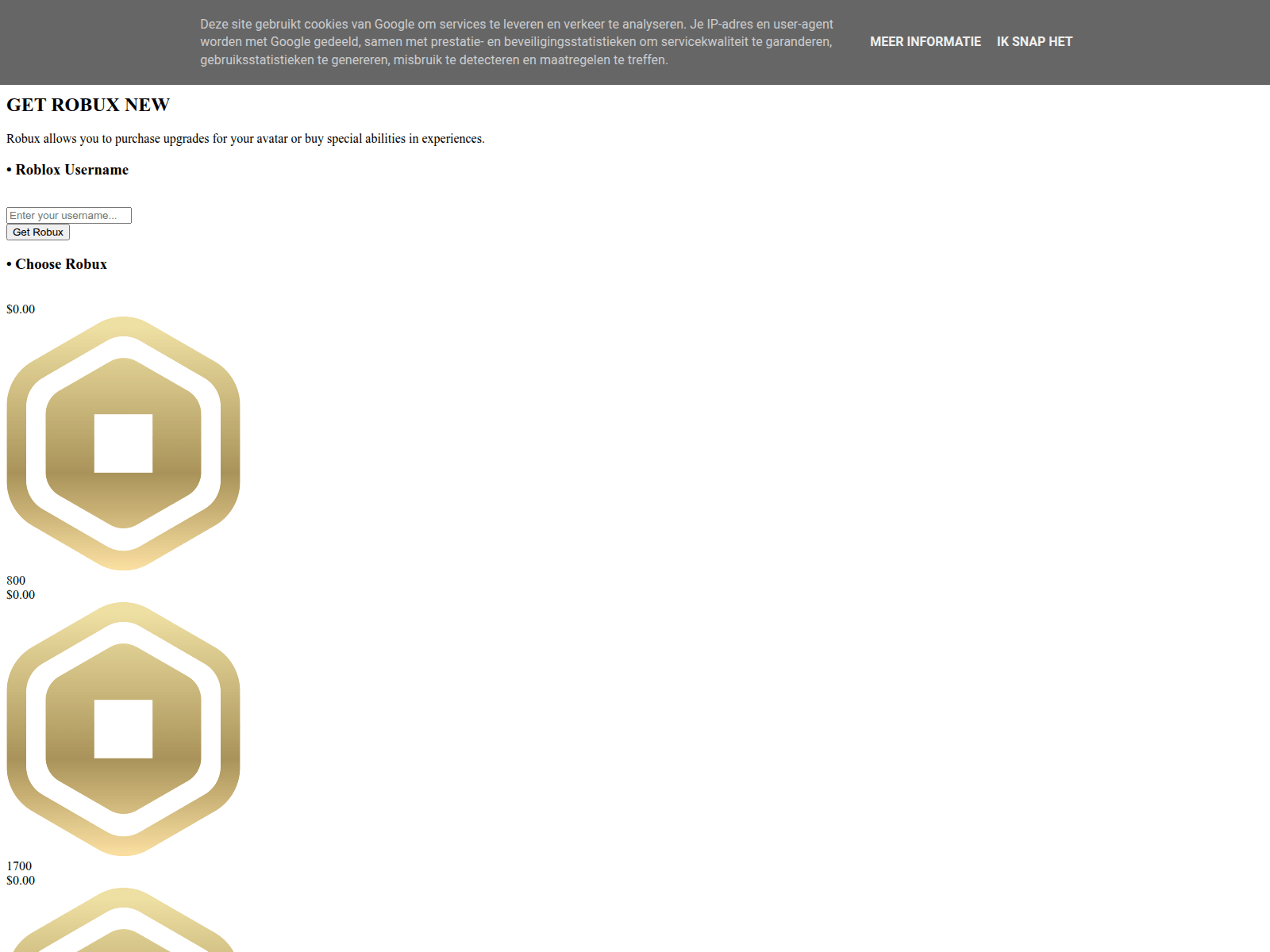 Screenshot of joinyourrobux.blogspot.com