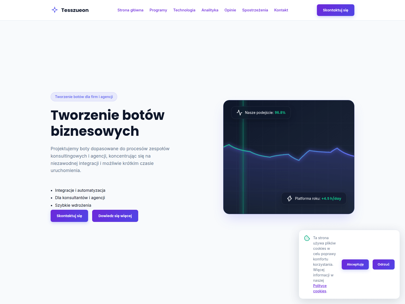Screenshot of tesszueon.site