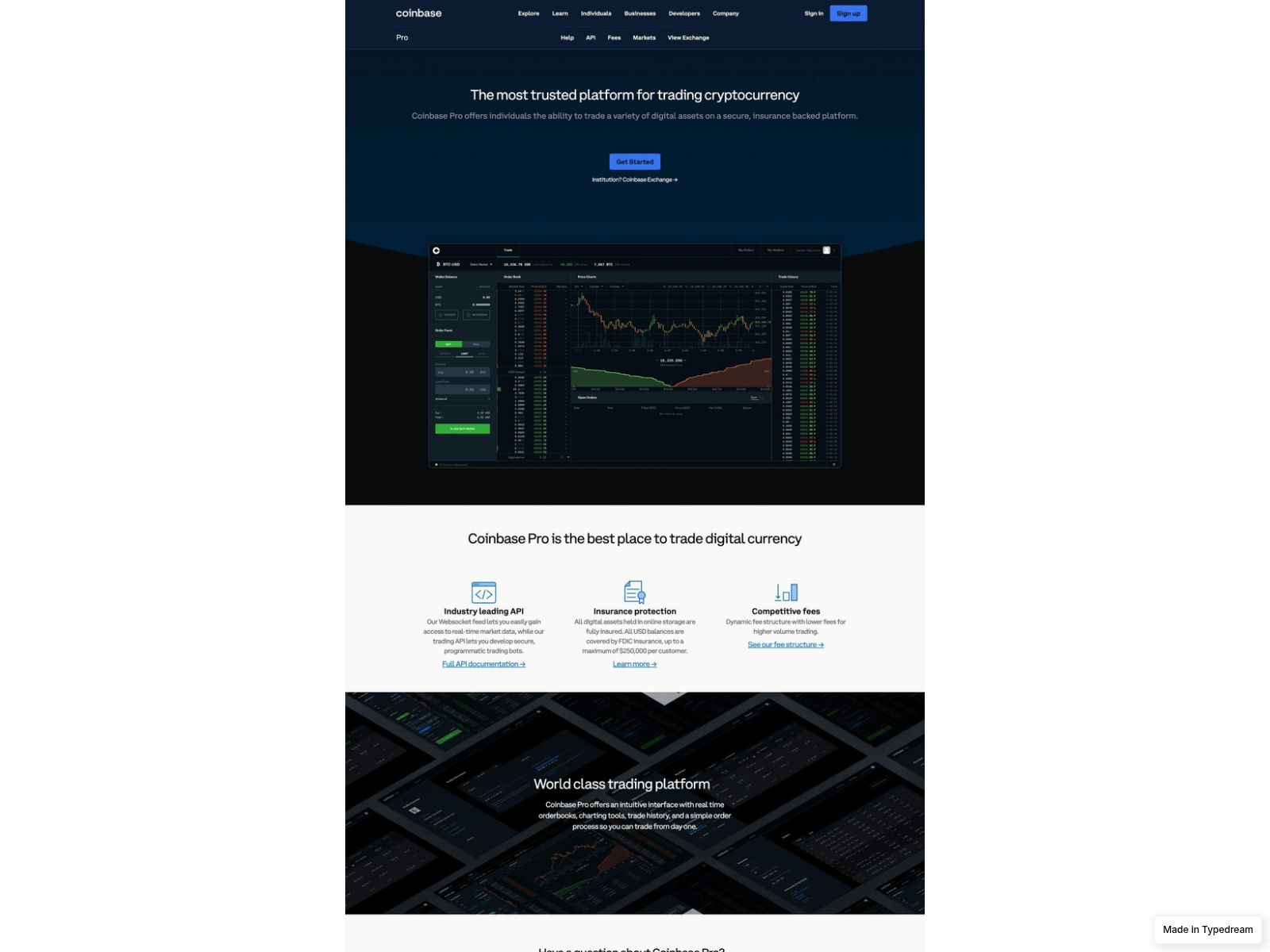 Screenshot of official-coinbus-help.typedream.app