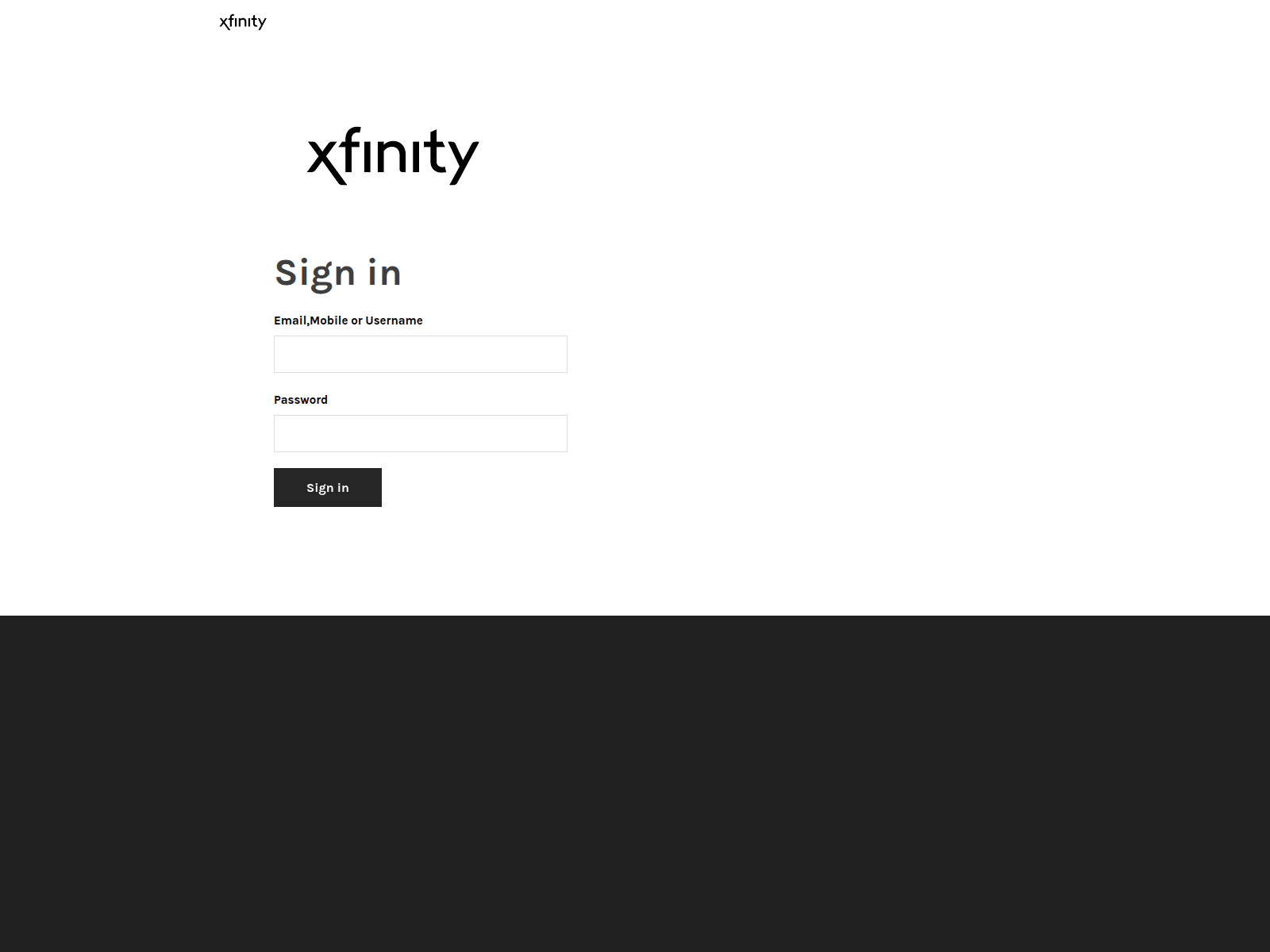 Screenshot of xfinity1234.weebly.com