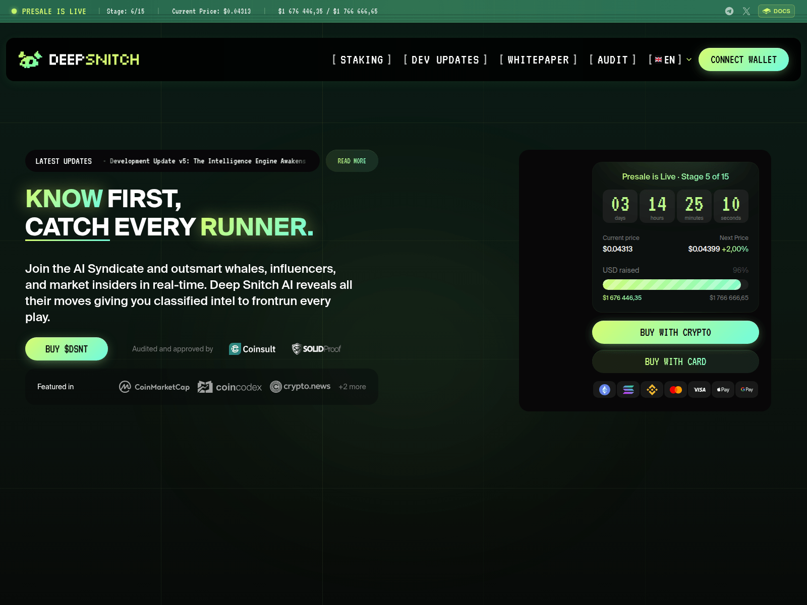 Screenshot of deepsnitcch.com