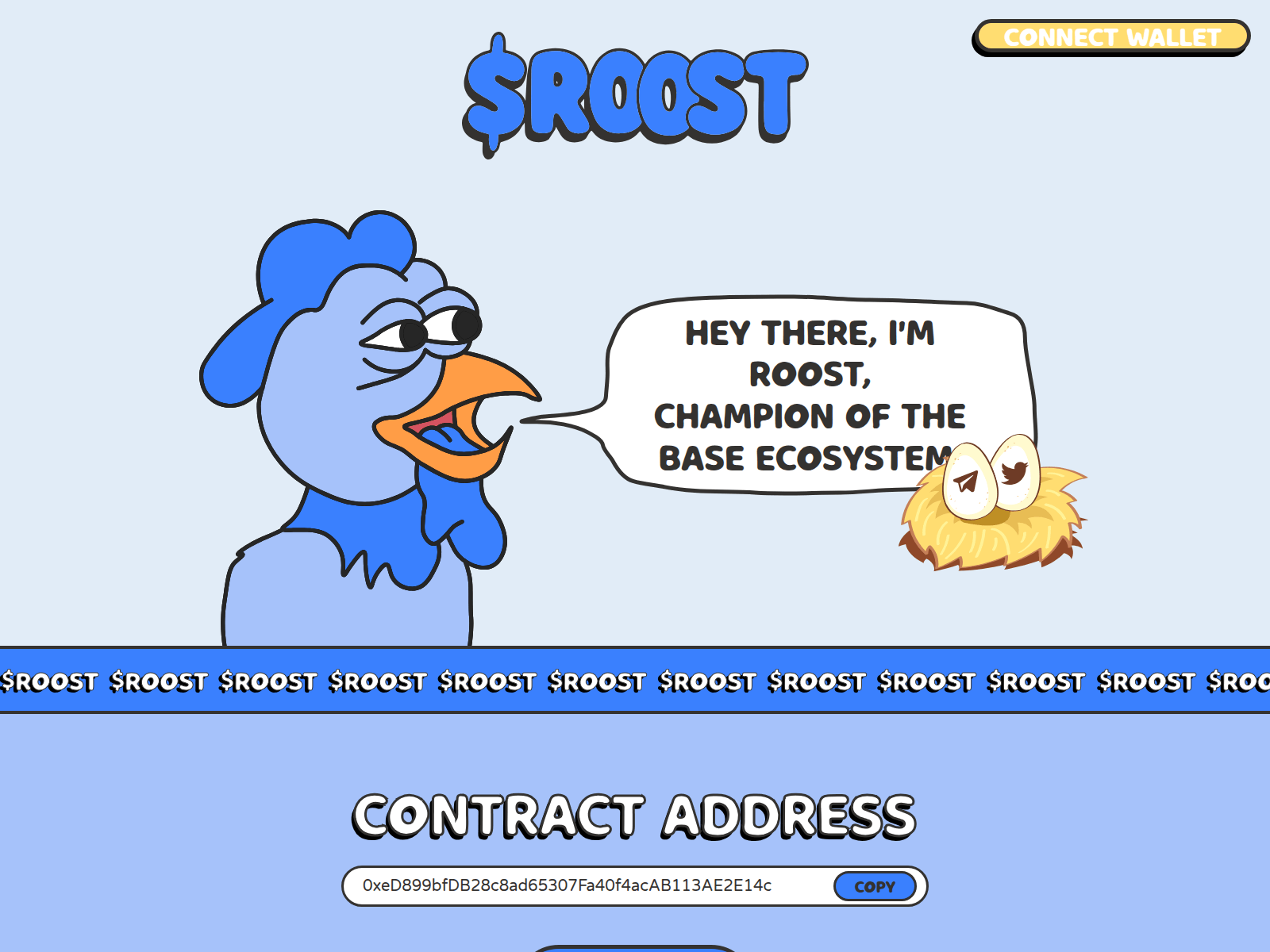 Screenshot of roostwtf.pages.dev