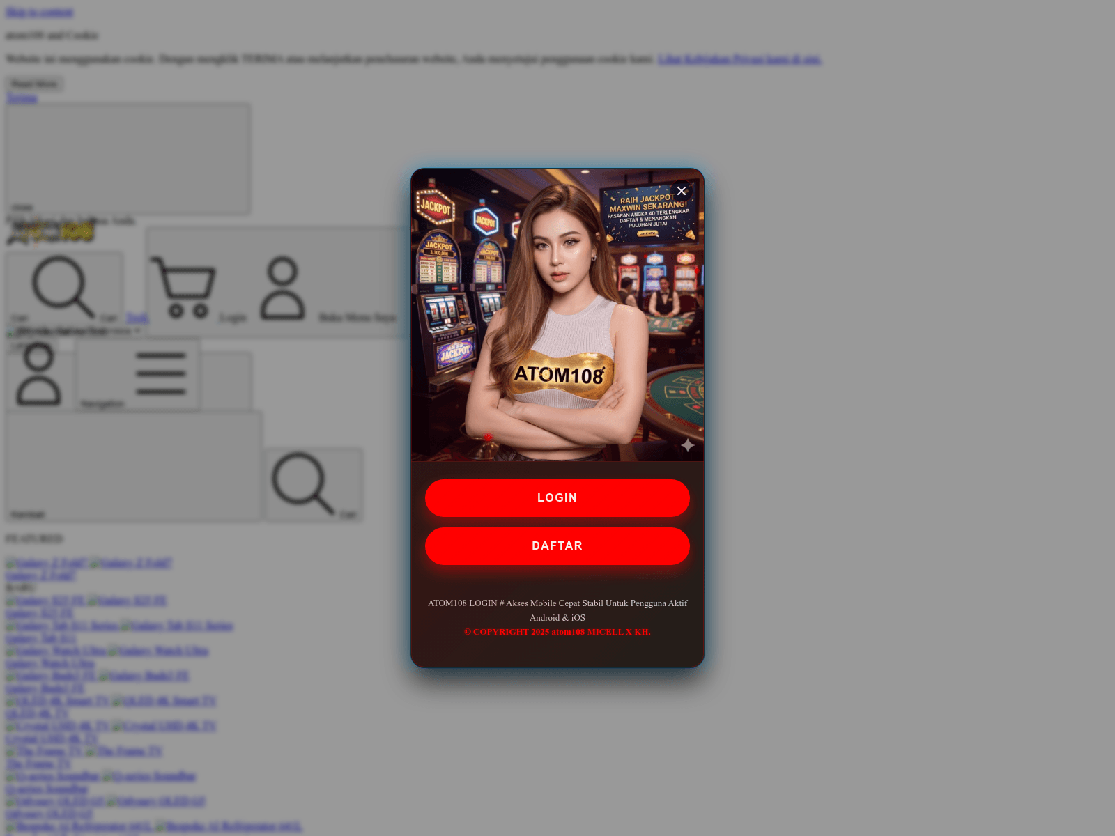 Screenshot of alexander-tech.org