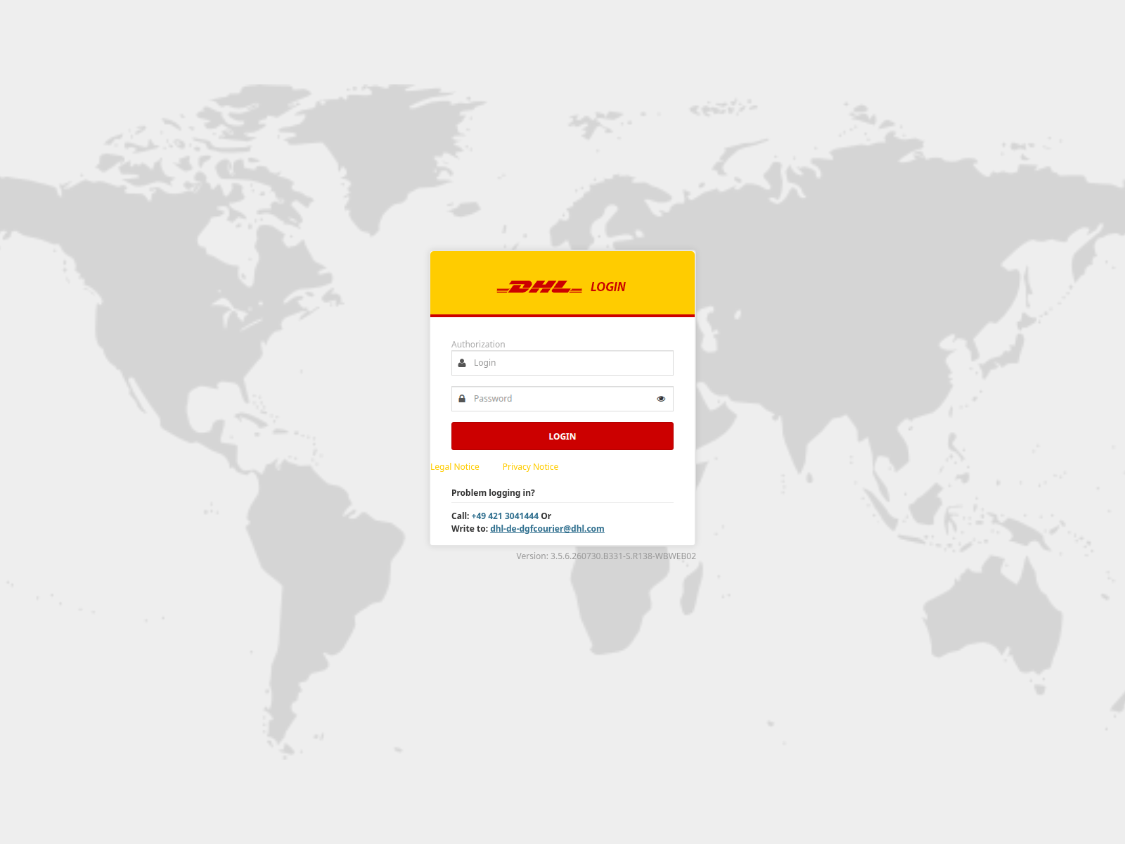 Screenshot of dgfcourier.de