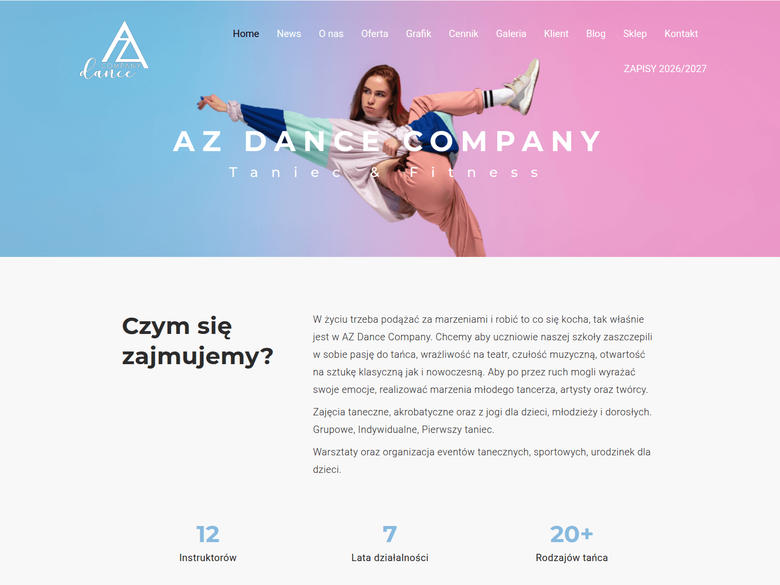Снимок экрана azcompany.live