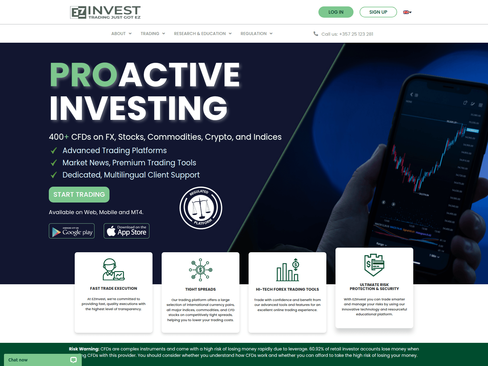 的截图 eu.ezinvest.com
