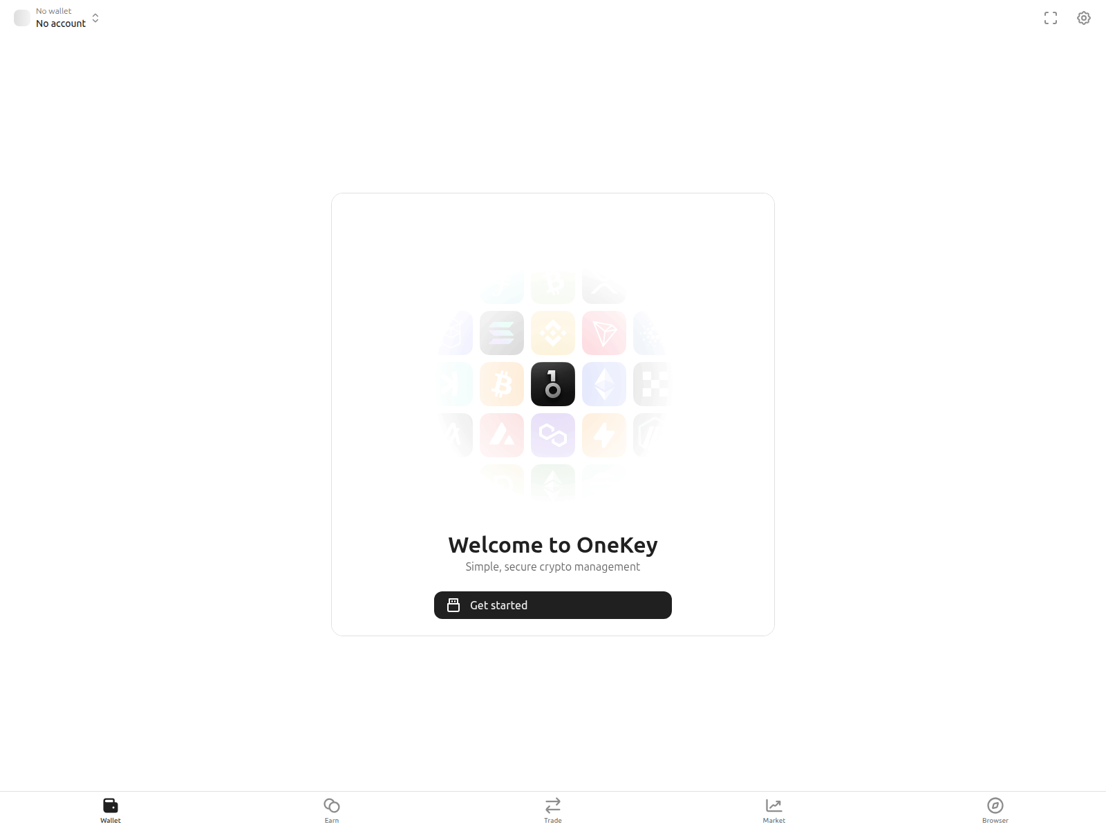 Screenshot of resetwallet-onekey.app