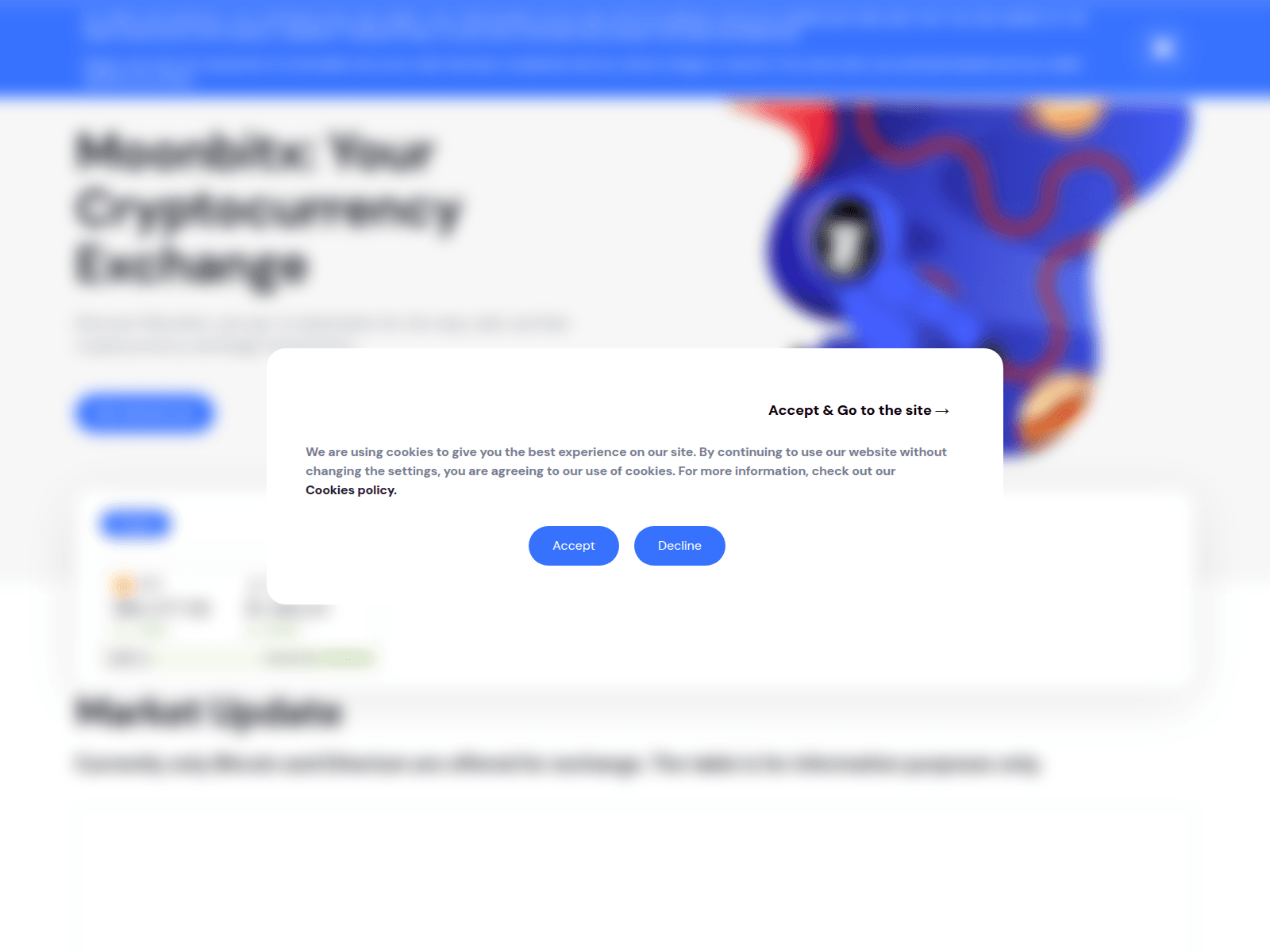 Screenshot of moonbitx.com