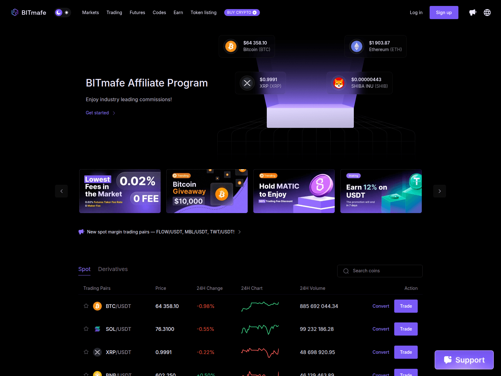 Screenshot of bitmafe.com