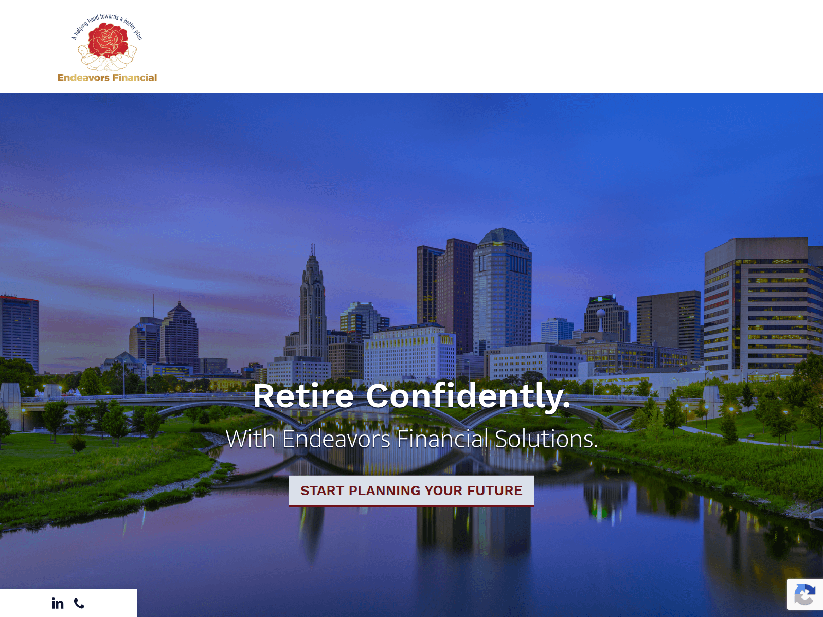 Screenshot of endeavorsfinancial.com