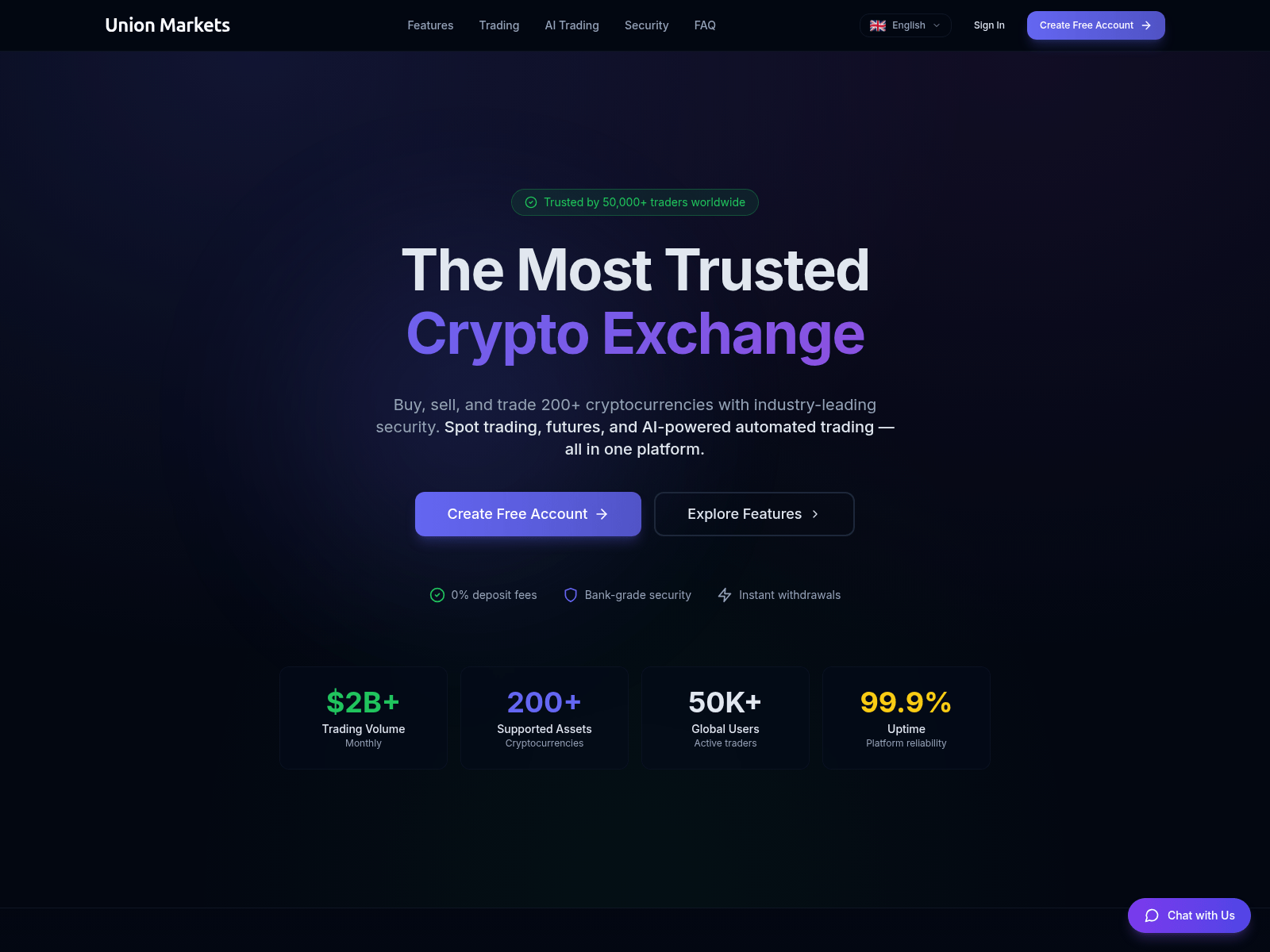 Screenshot of unionmarkets.cc