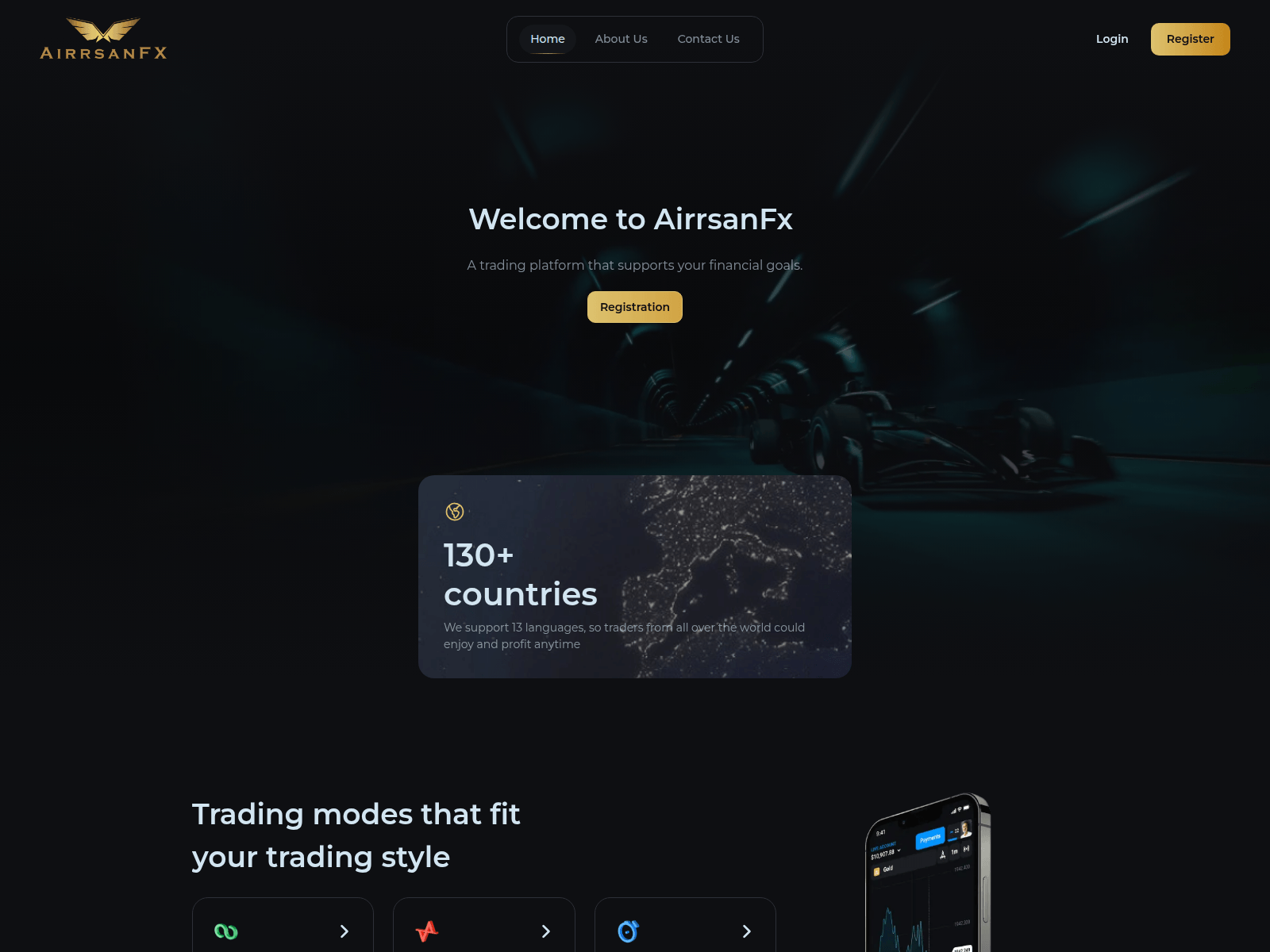 Screenshot of airrsanfx.com
