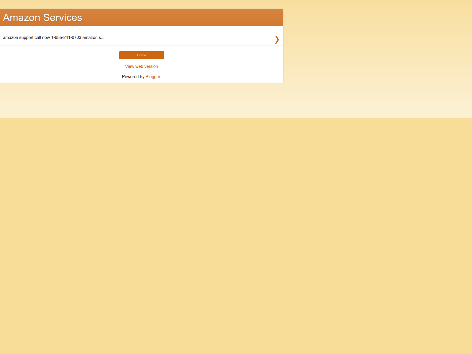 Screenshot of amazonhelpsupport.blogspot.com