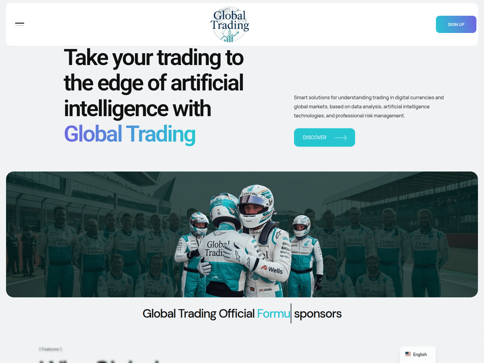 Screenshot of global-trading-ai.com