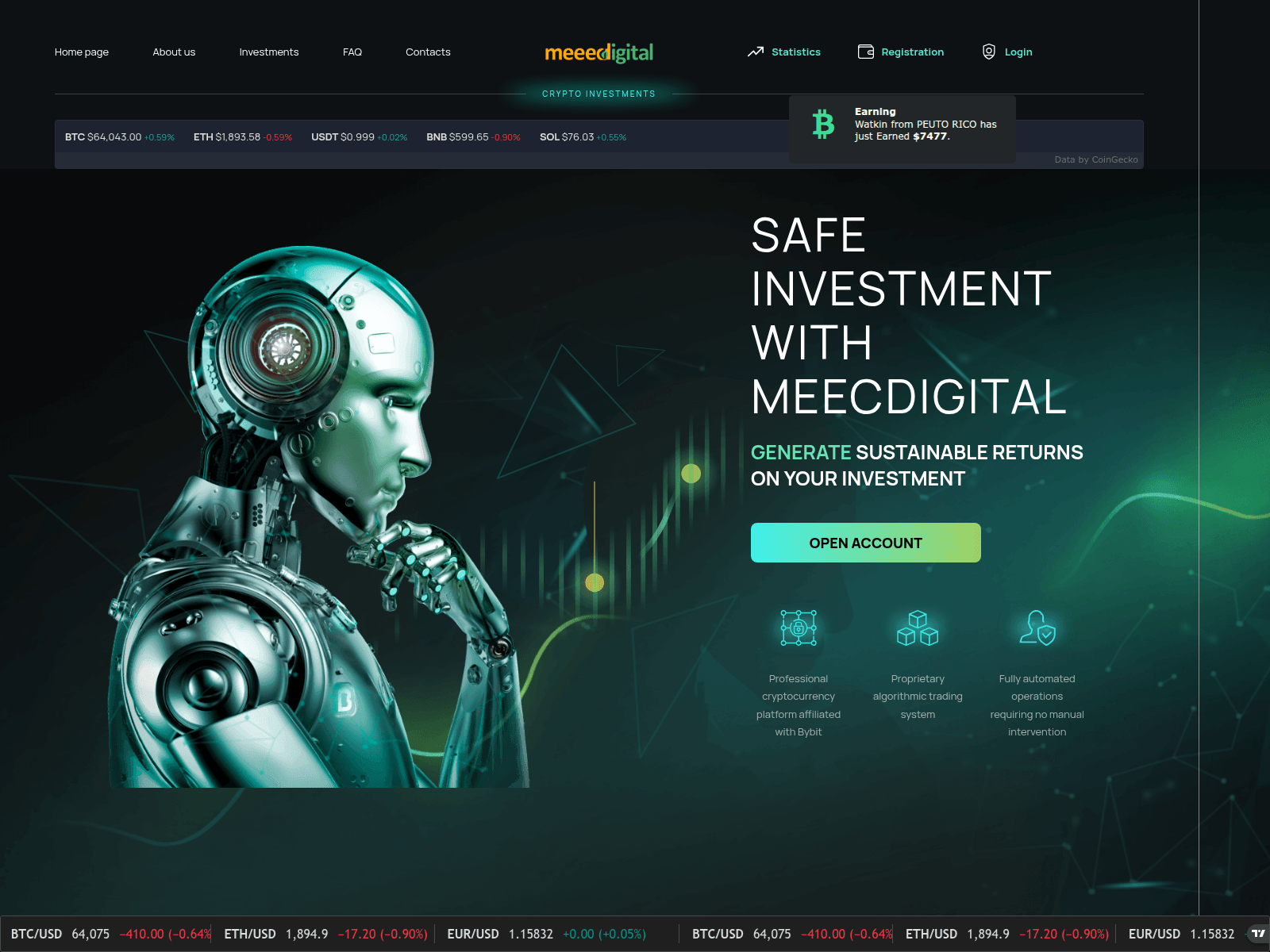 Screenshot of meeecdigital.com