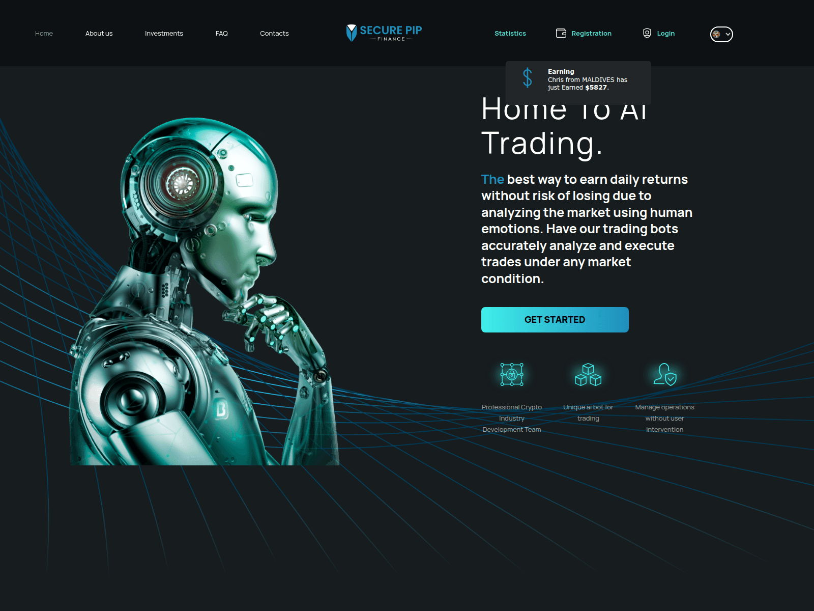 Screenshot of securepipfinance.com
